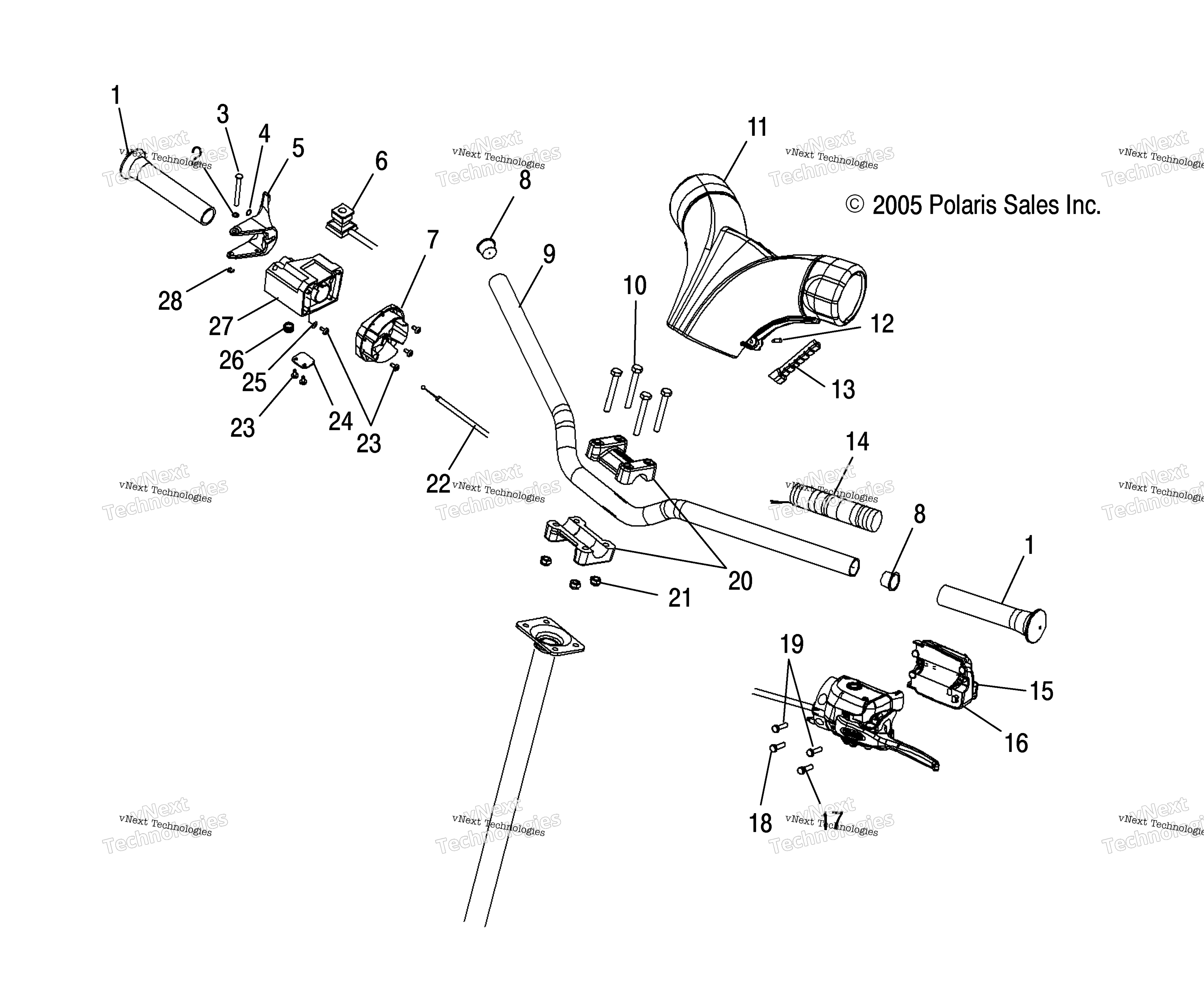 Руль Mounting & Controls /Fs