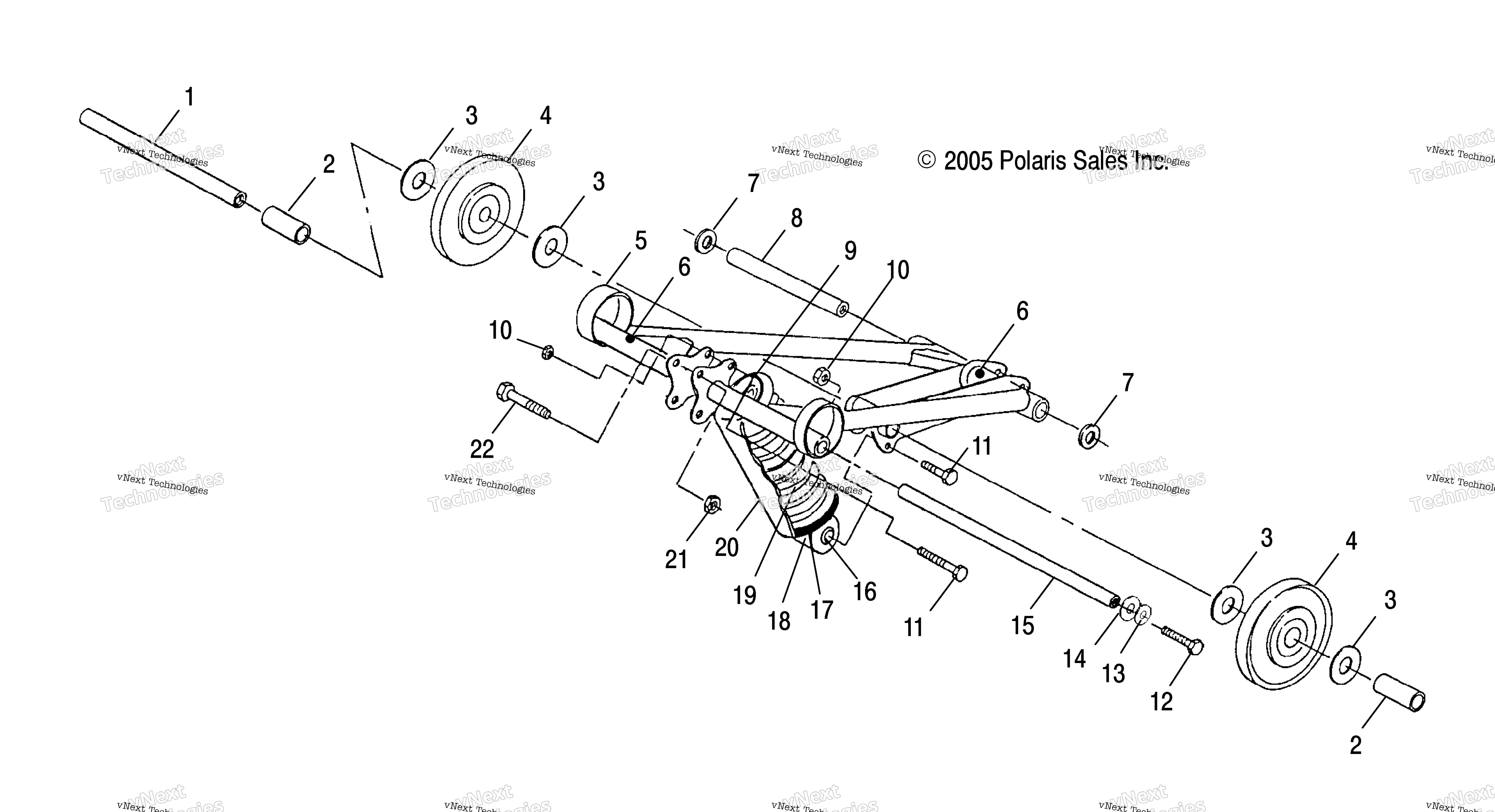 Torque Arm, передний
