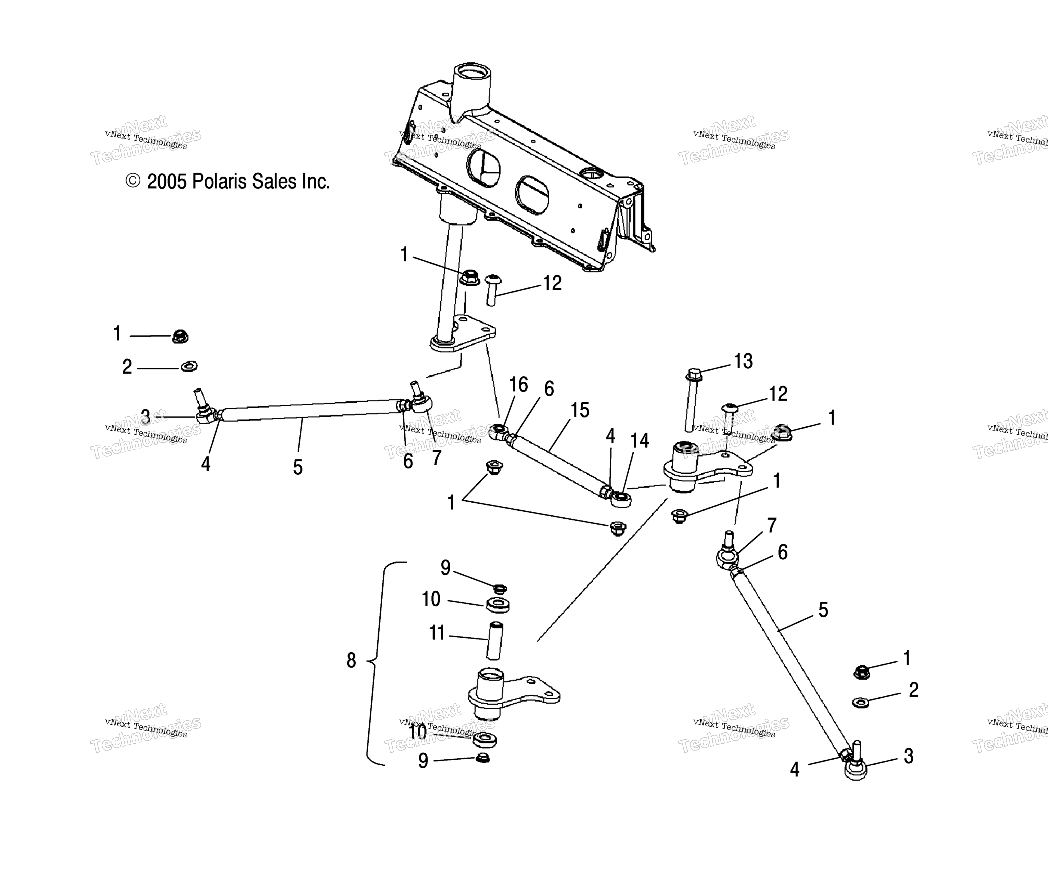 Steering, нижний