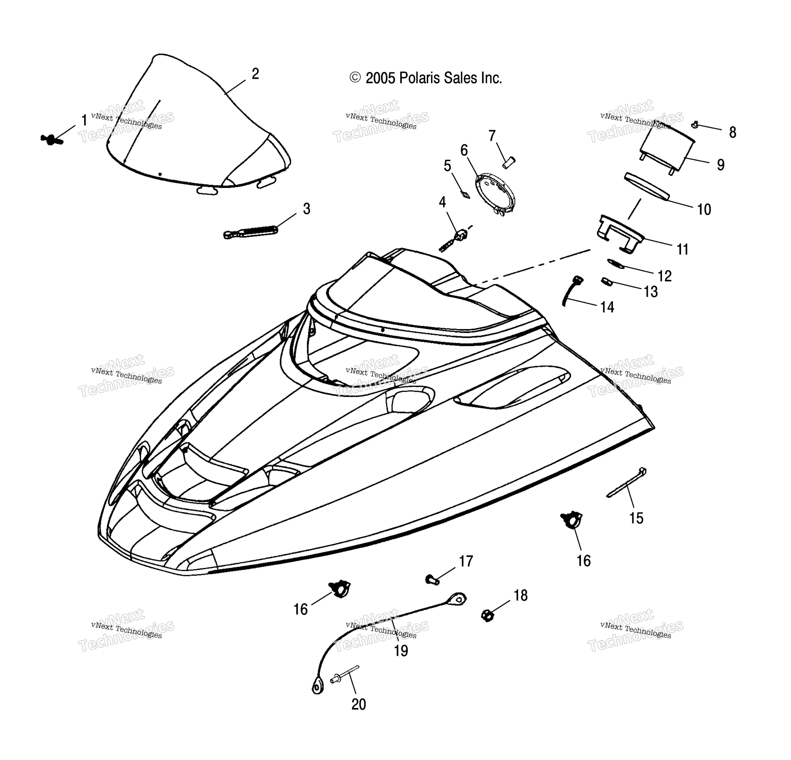 Body, капот Asm. 2