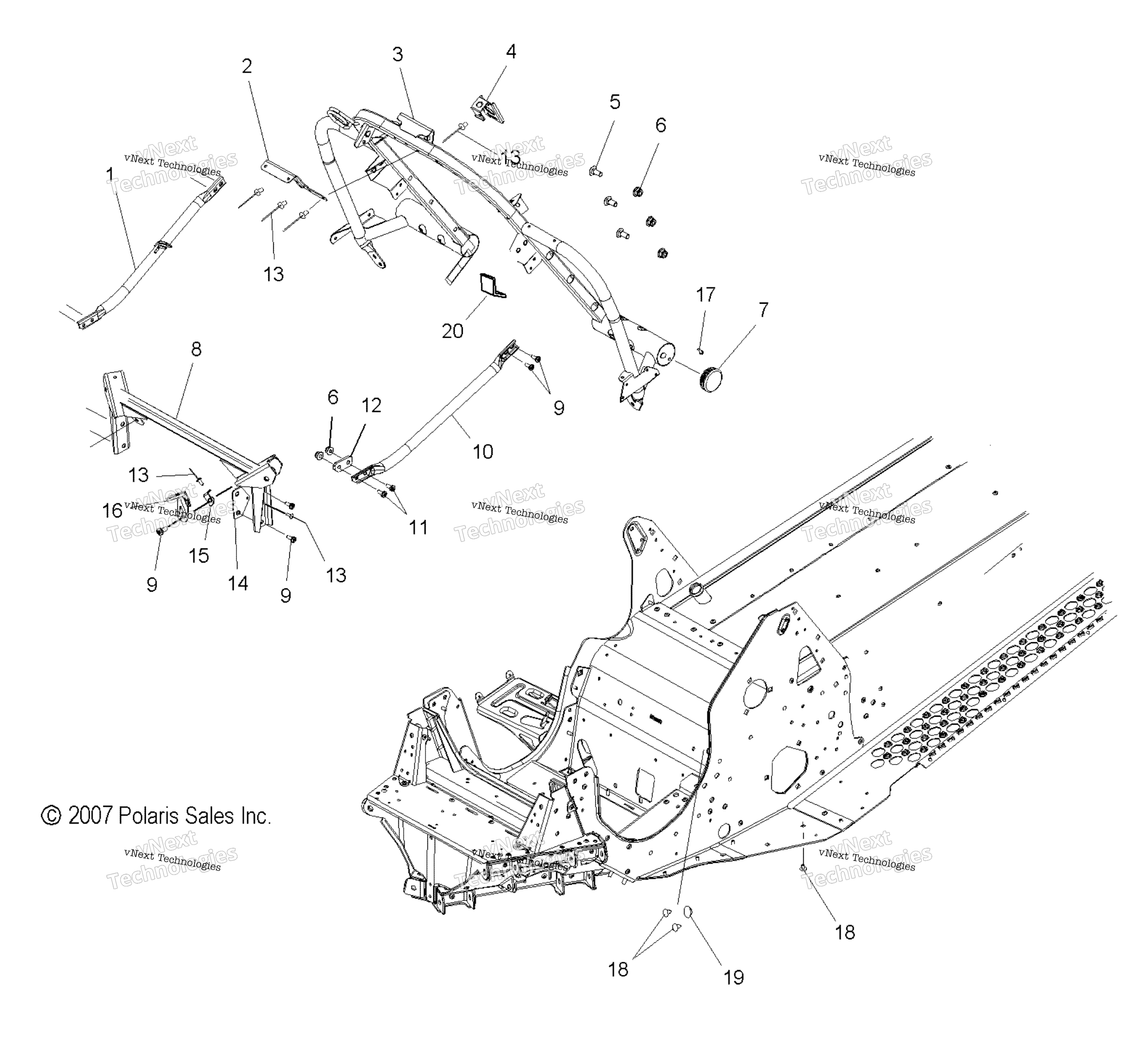 Chassis, передний 1