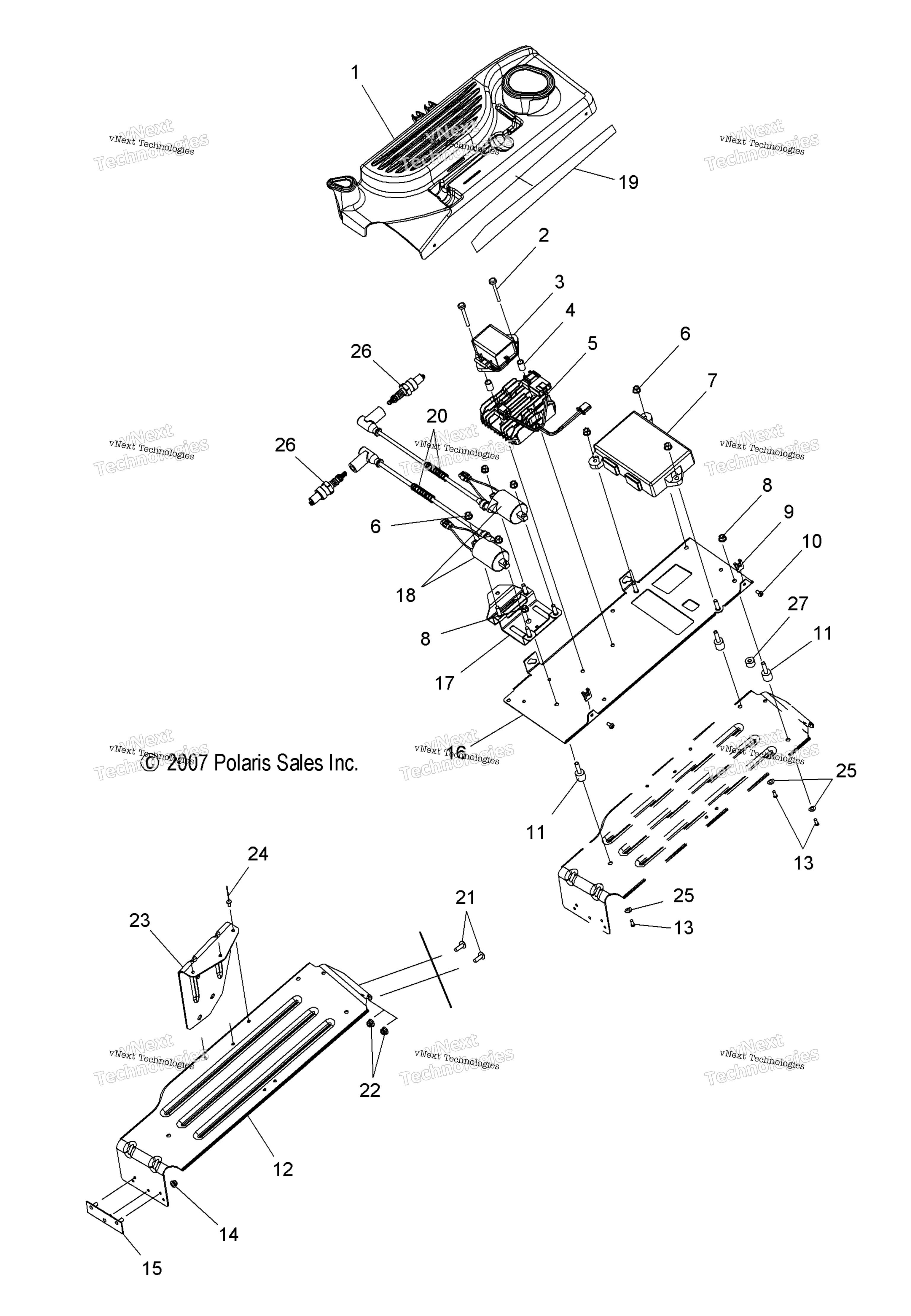 Electrical, электрооборудование Plate Asm. & сцепление защита