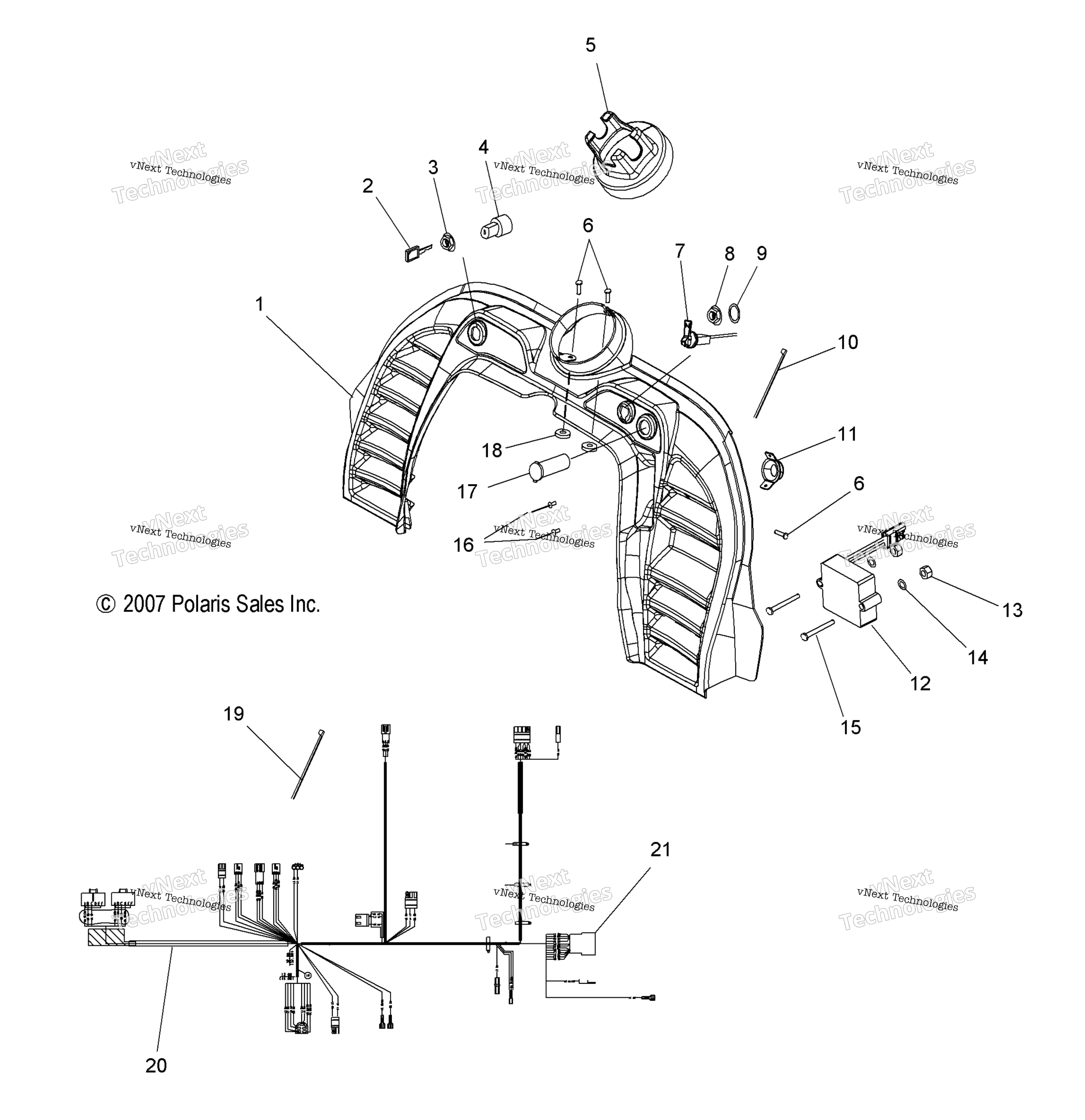 Body, Console, электрооборудование Components