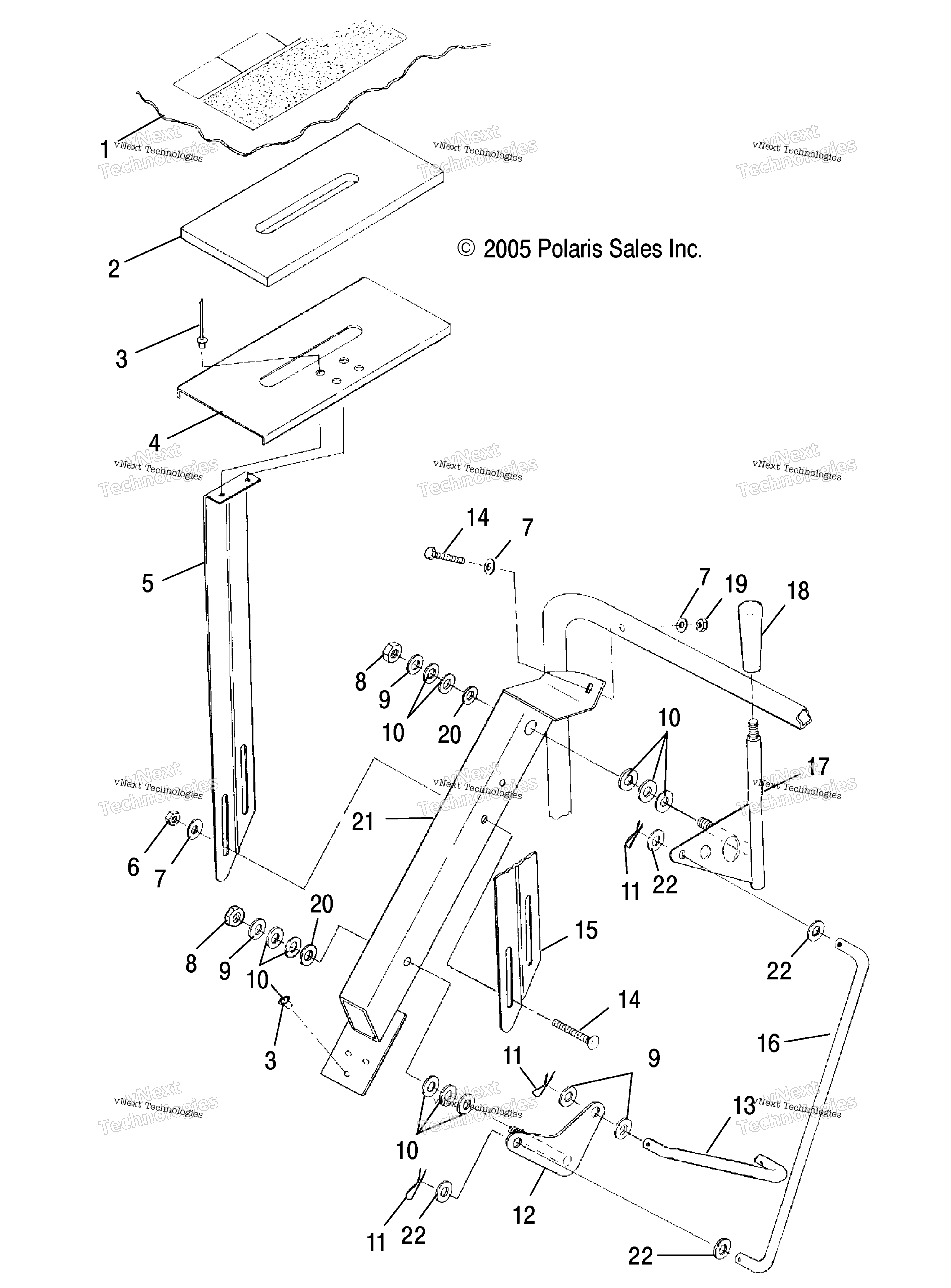 Привод Train, Shift Linkage