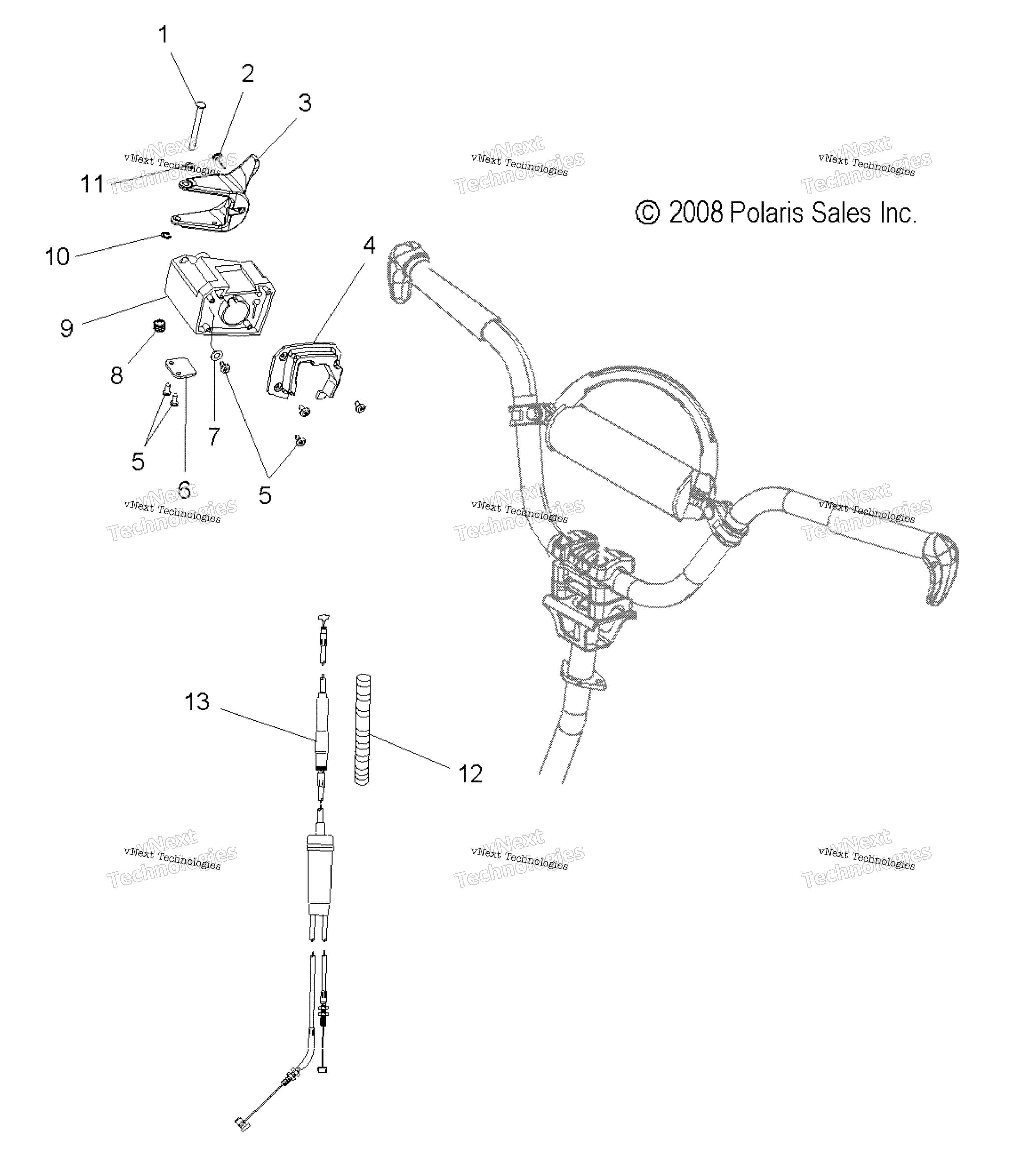 Engine, Throttle управление Asm. All Options