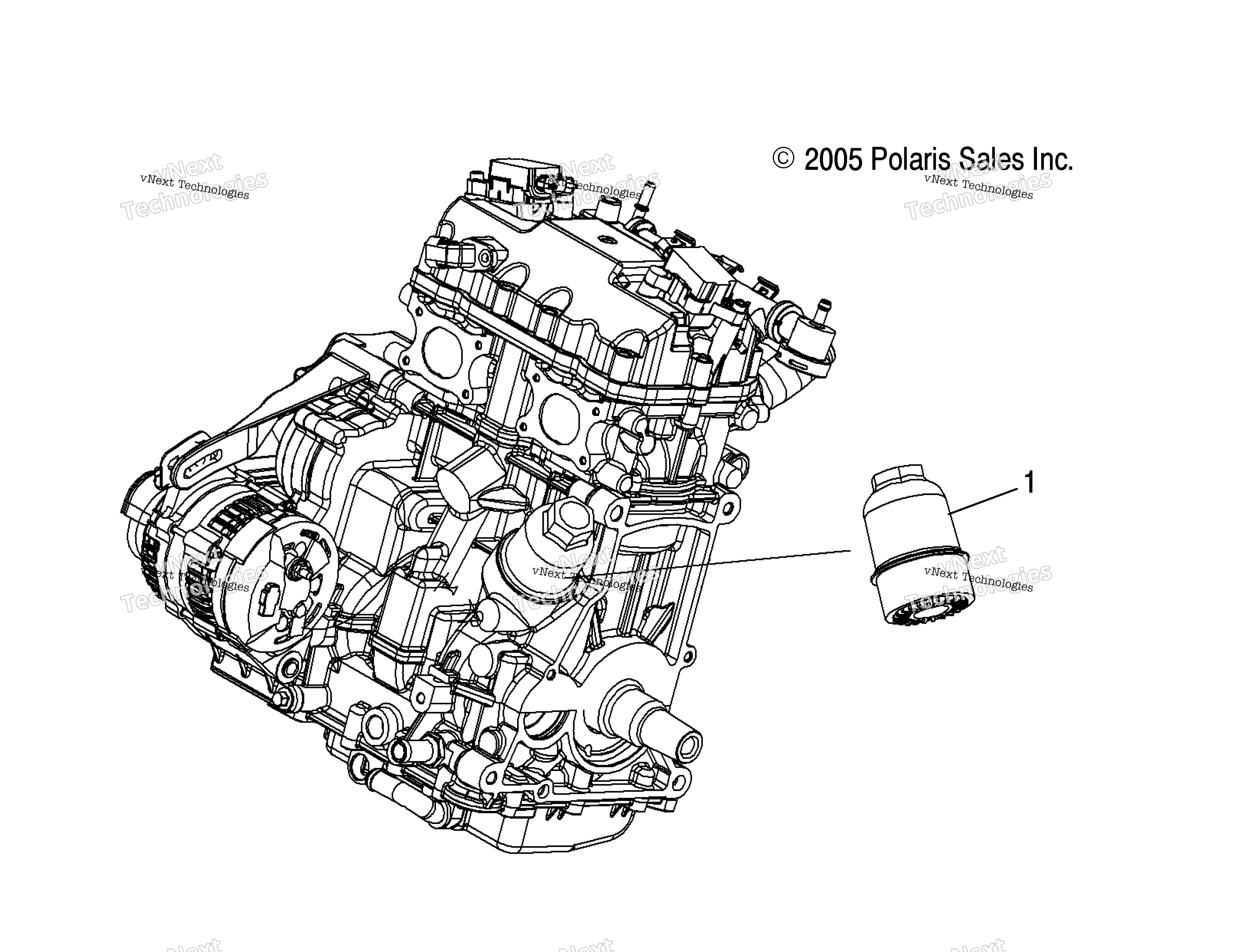 Engine, масляный фильтр