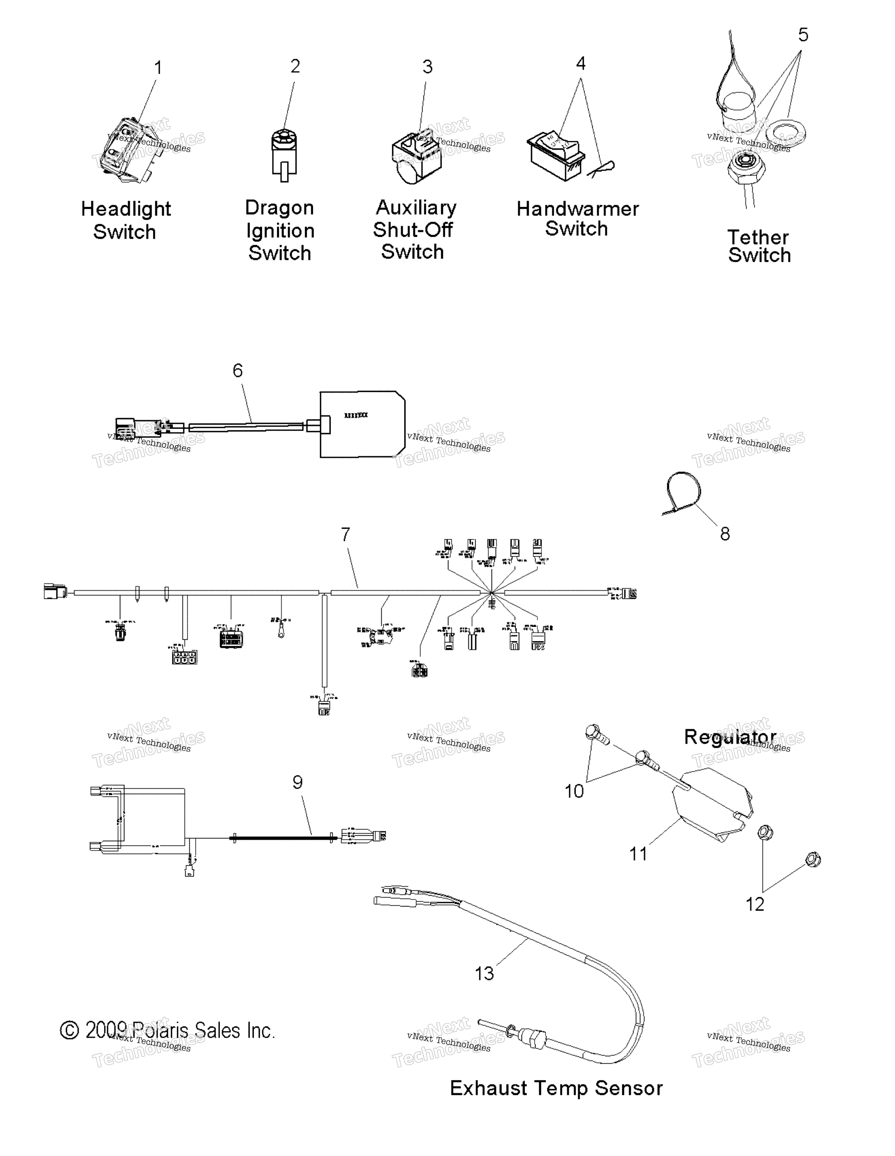 Electrical, Switches и Components