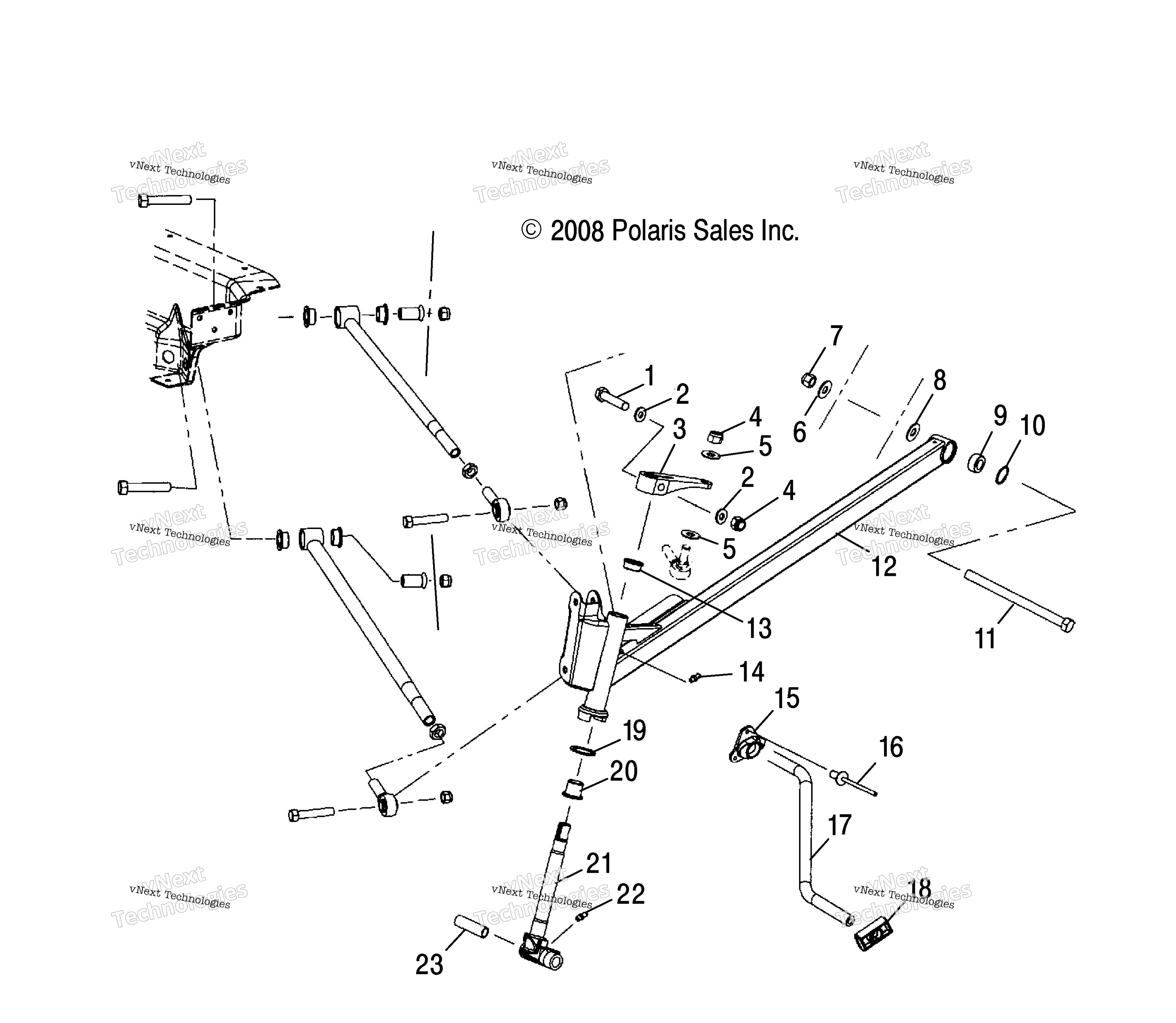 Suspension, Radius Rods & Trailing рычаги 2