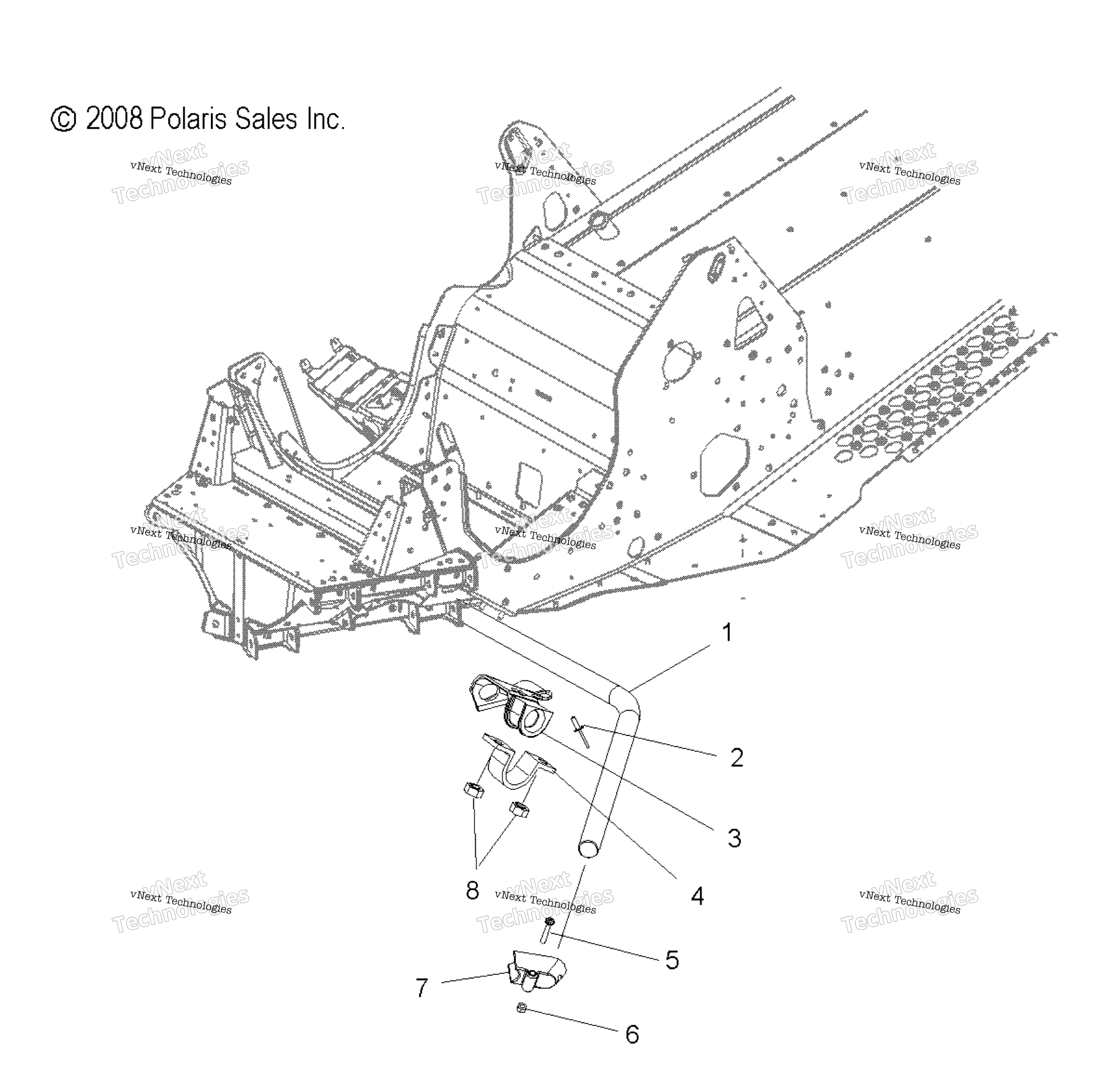 Suspension, Sway Bar S10pk6hsa / Hsl / Hea / Pm6hsa / Hsl