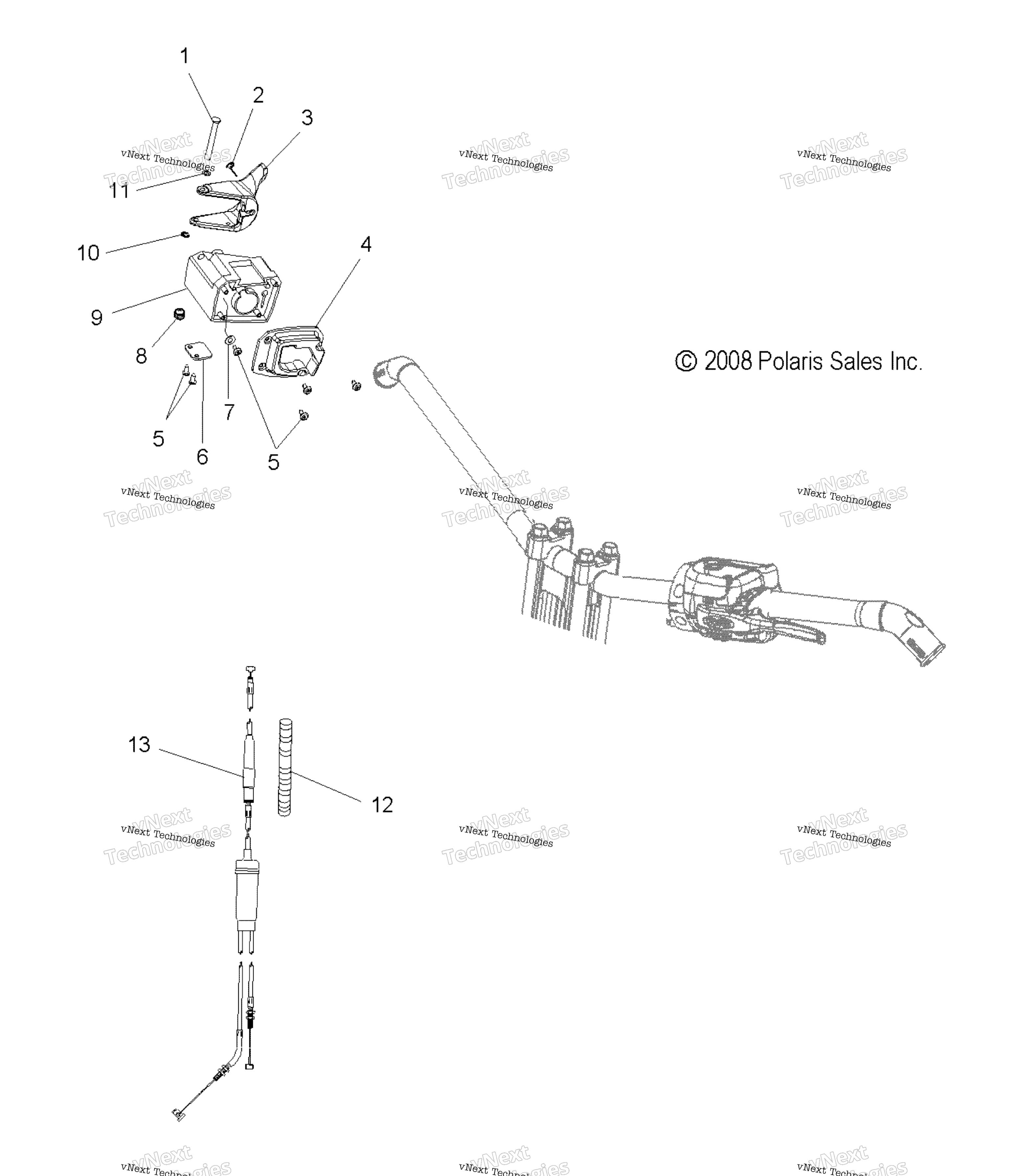 Engine, Throttle управление Asm. All Options