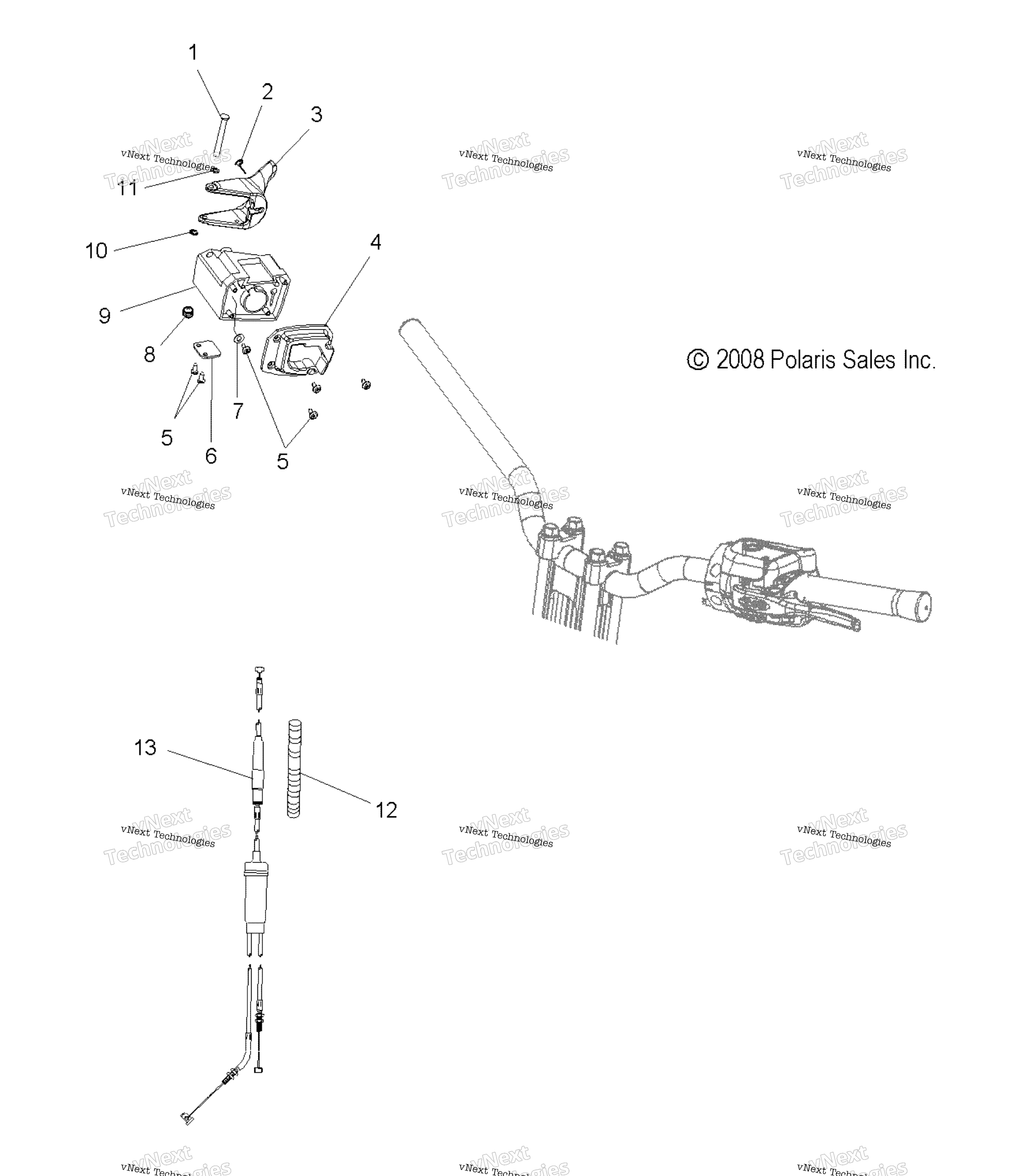Engine, Throttle управление Asm. All Options