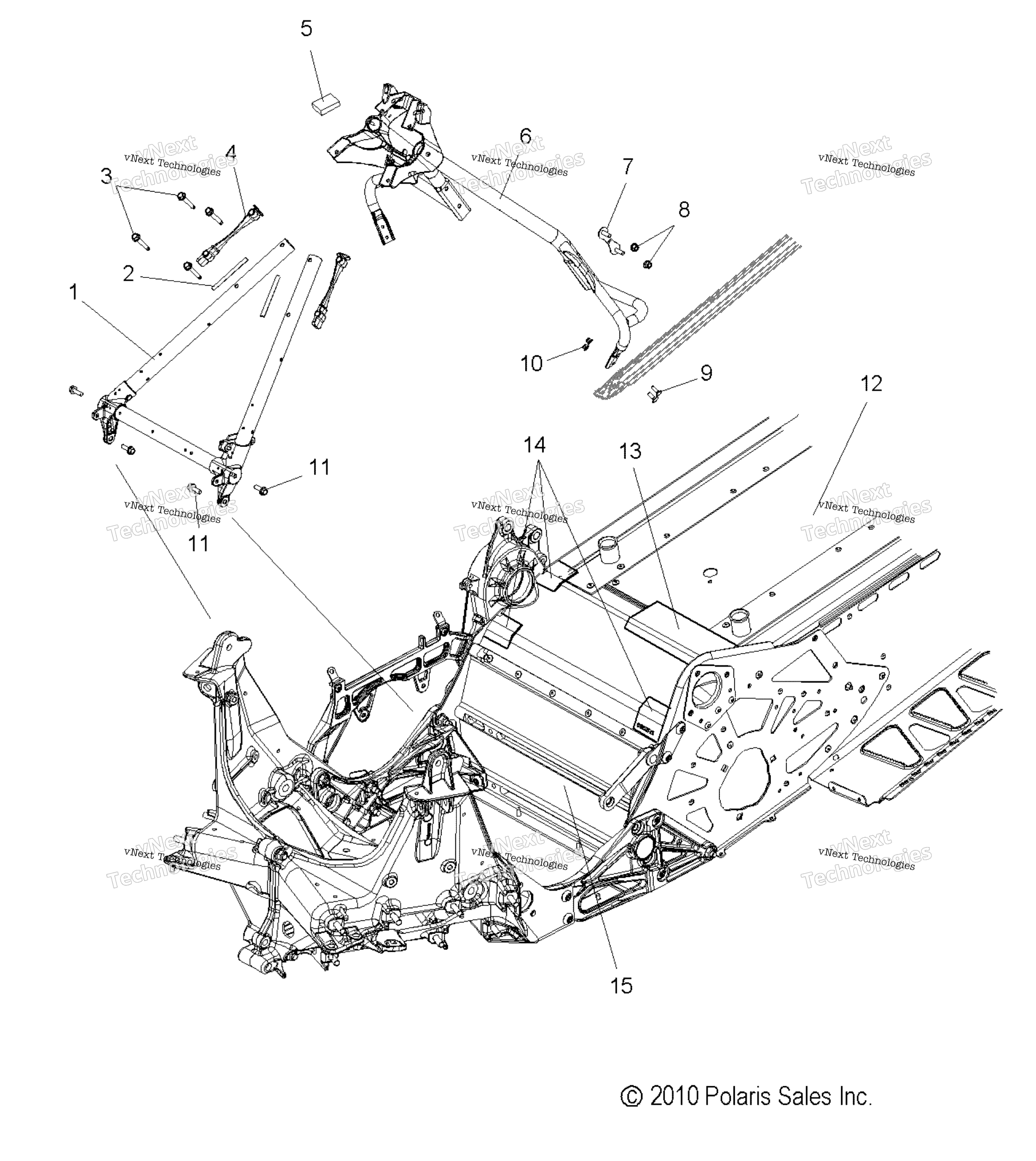 Chassis, Chassis узел & Over Structure