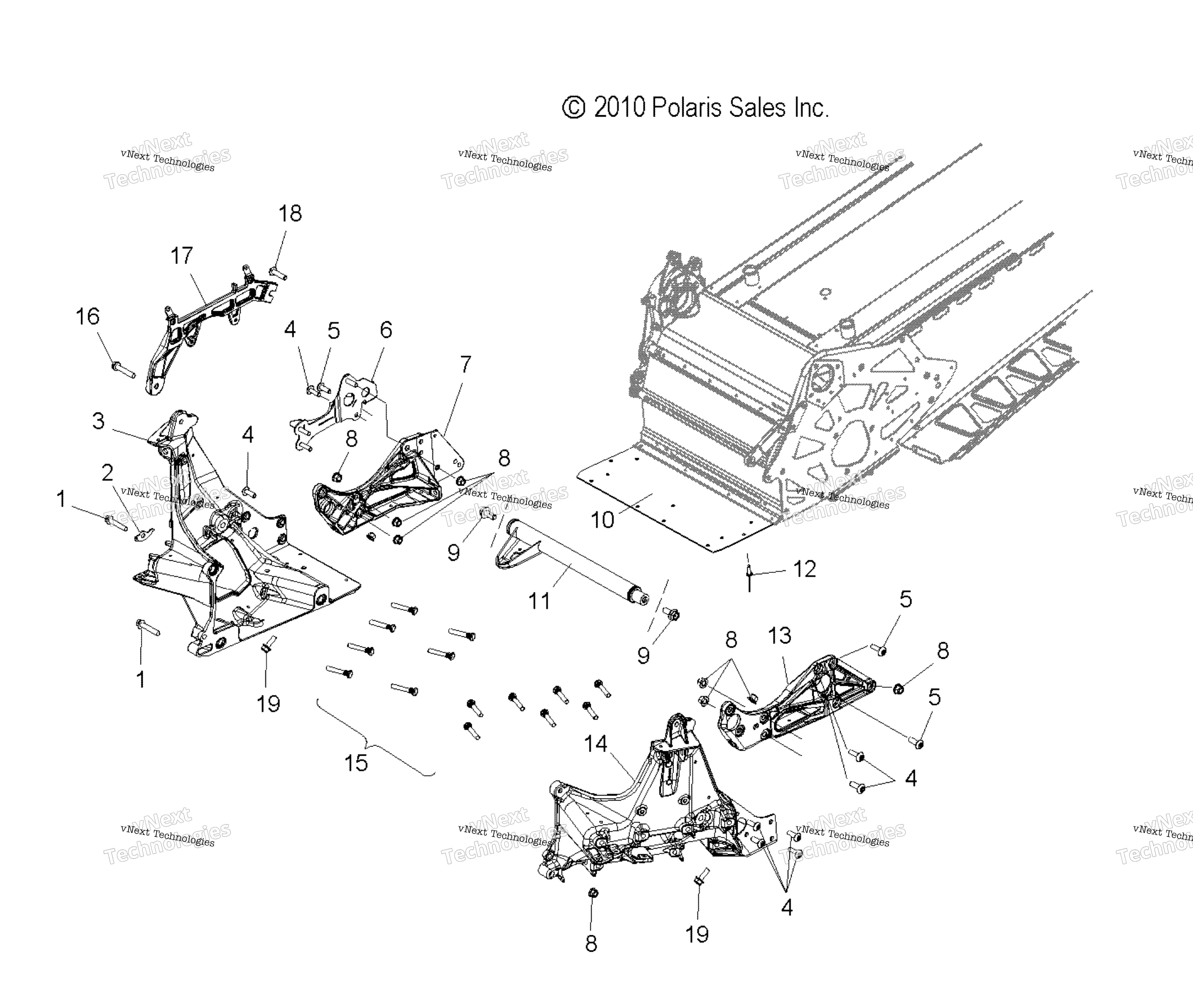 Chassis, Bulkhead узел