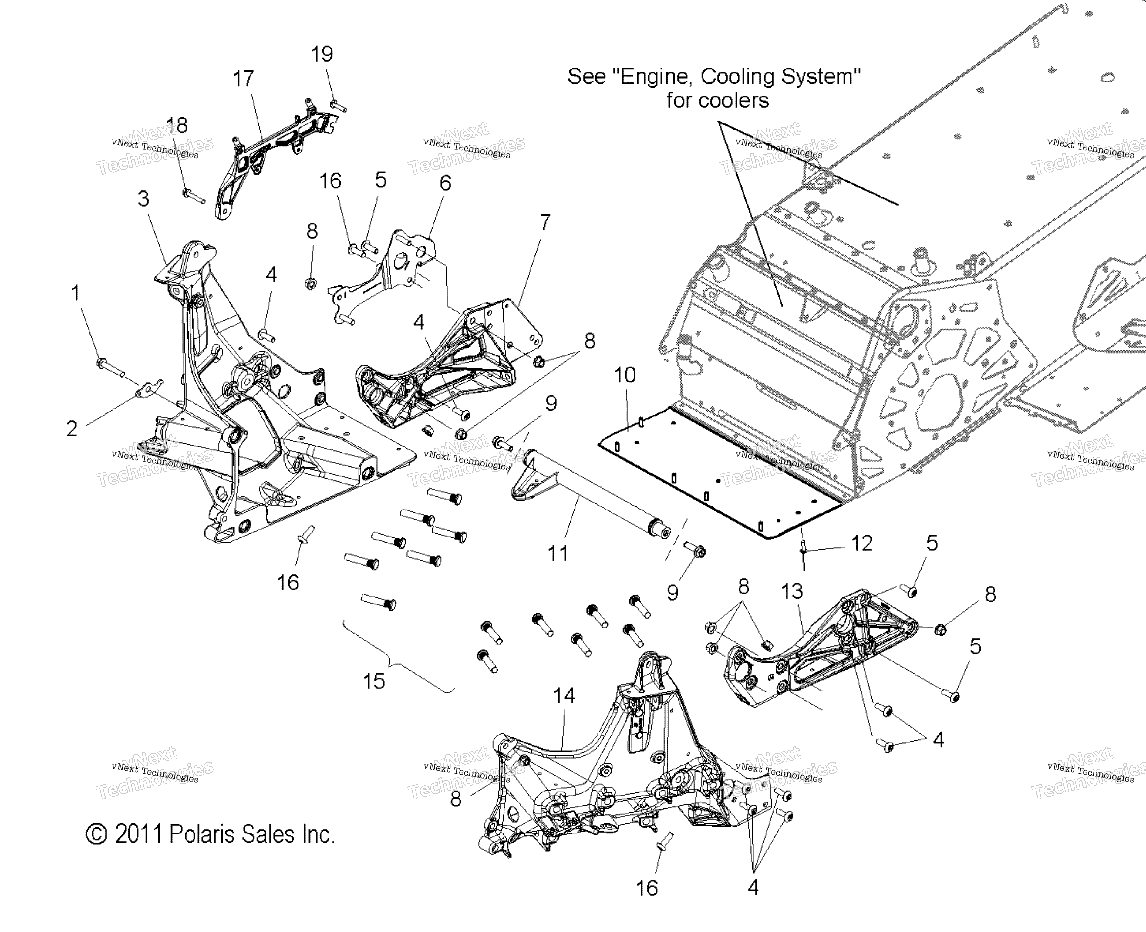 Chassis, Bulkhead узел