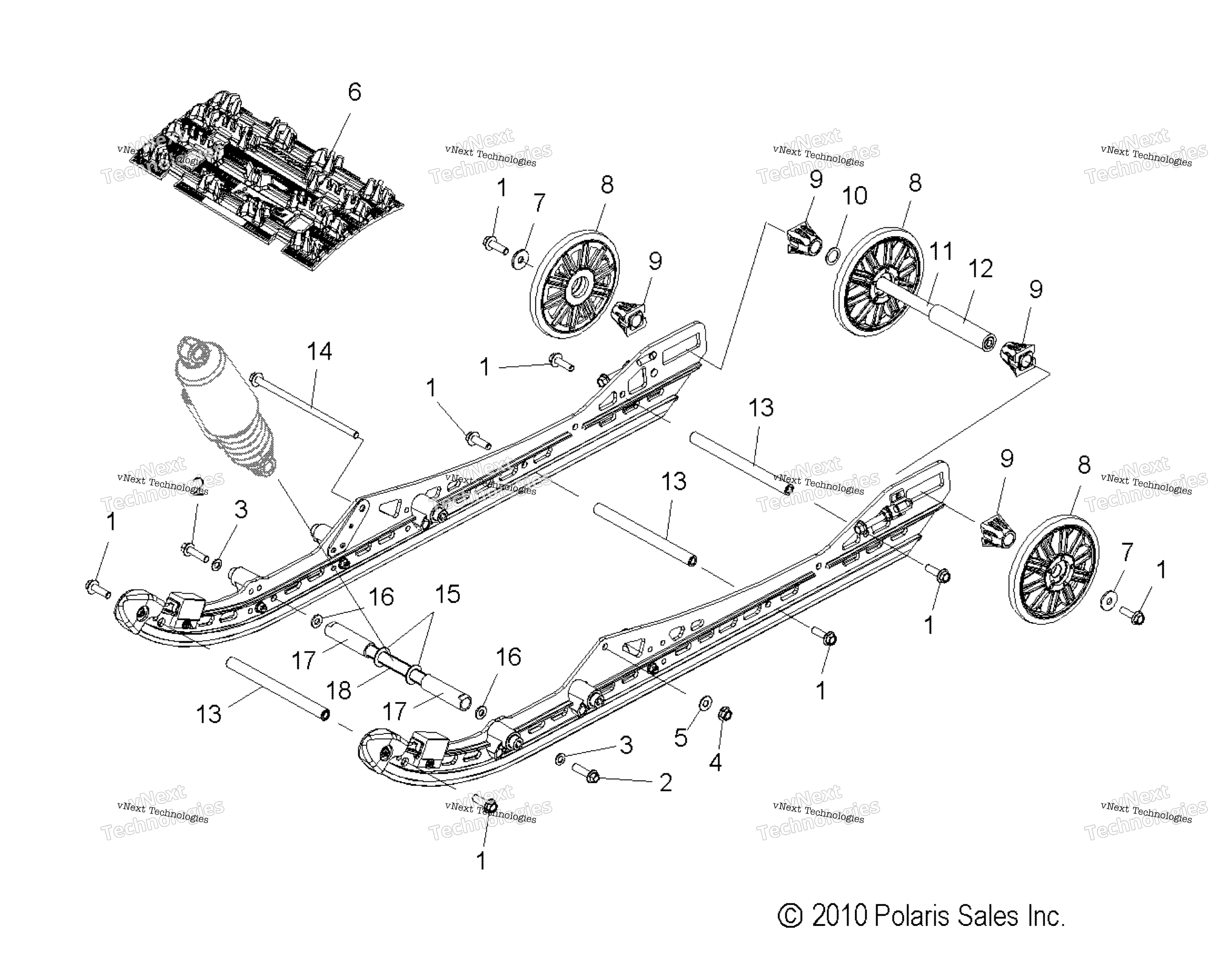 Подвеска, задняя & Track