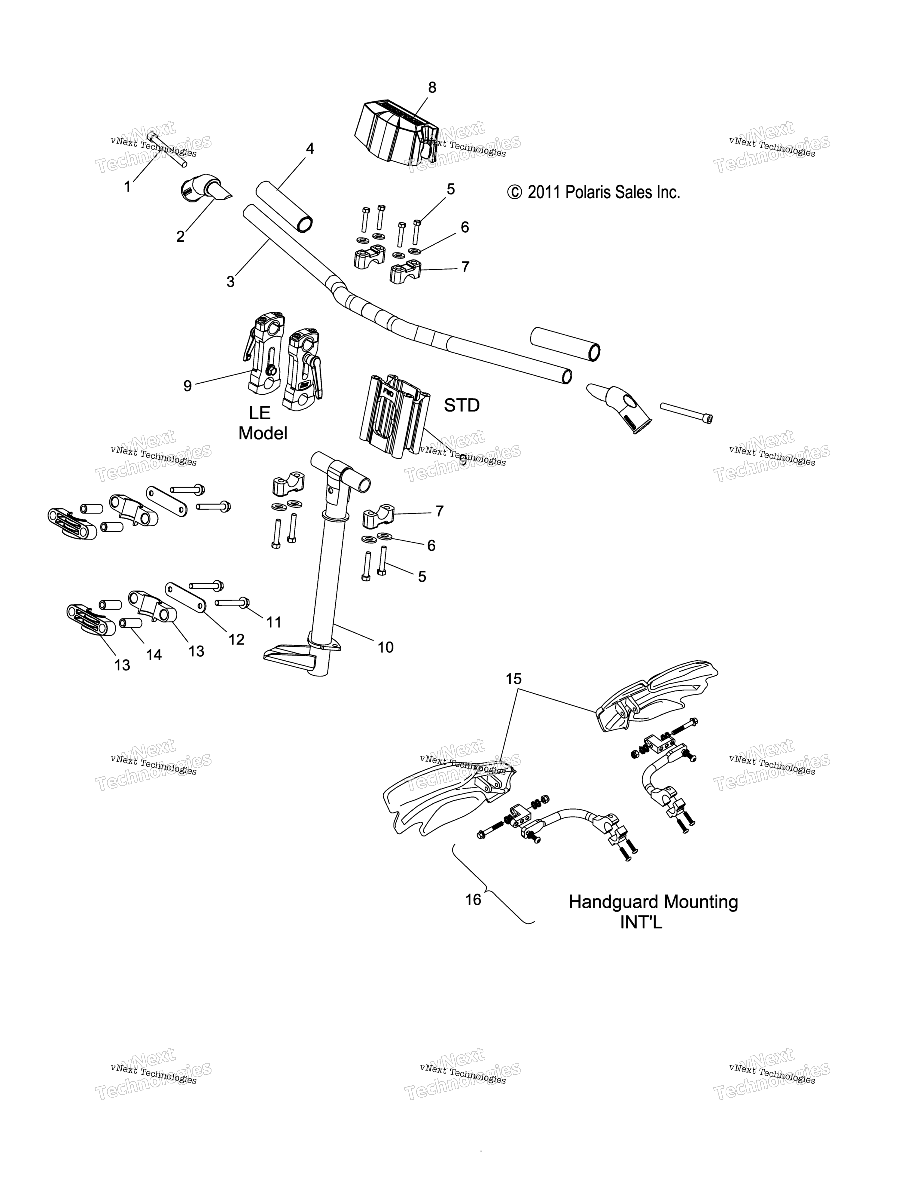 Steering, Upper & руль Asm. All Options
