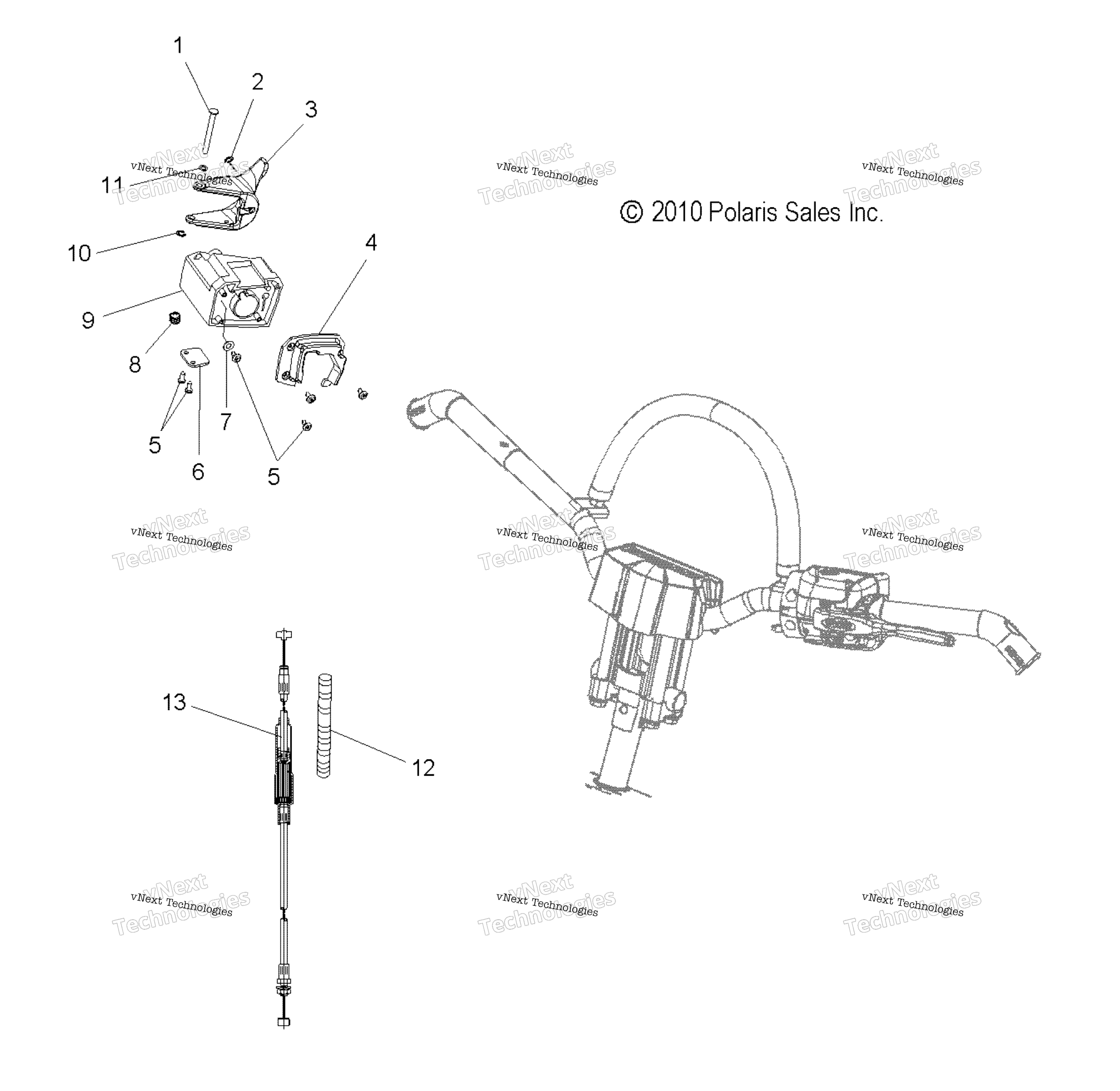 Engine, Throttle управление Asm. All Options
