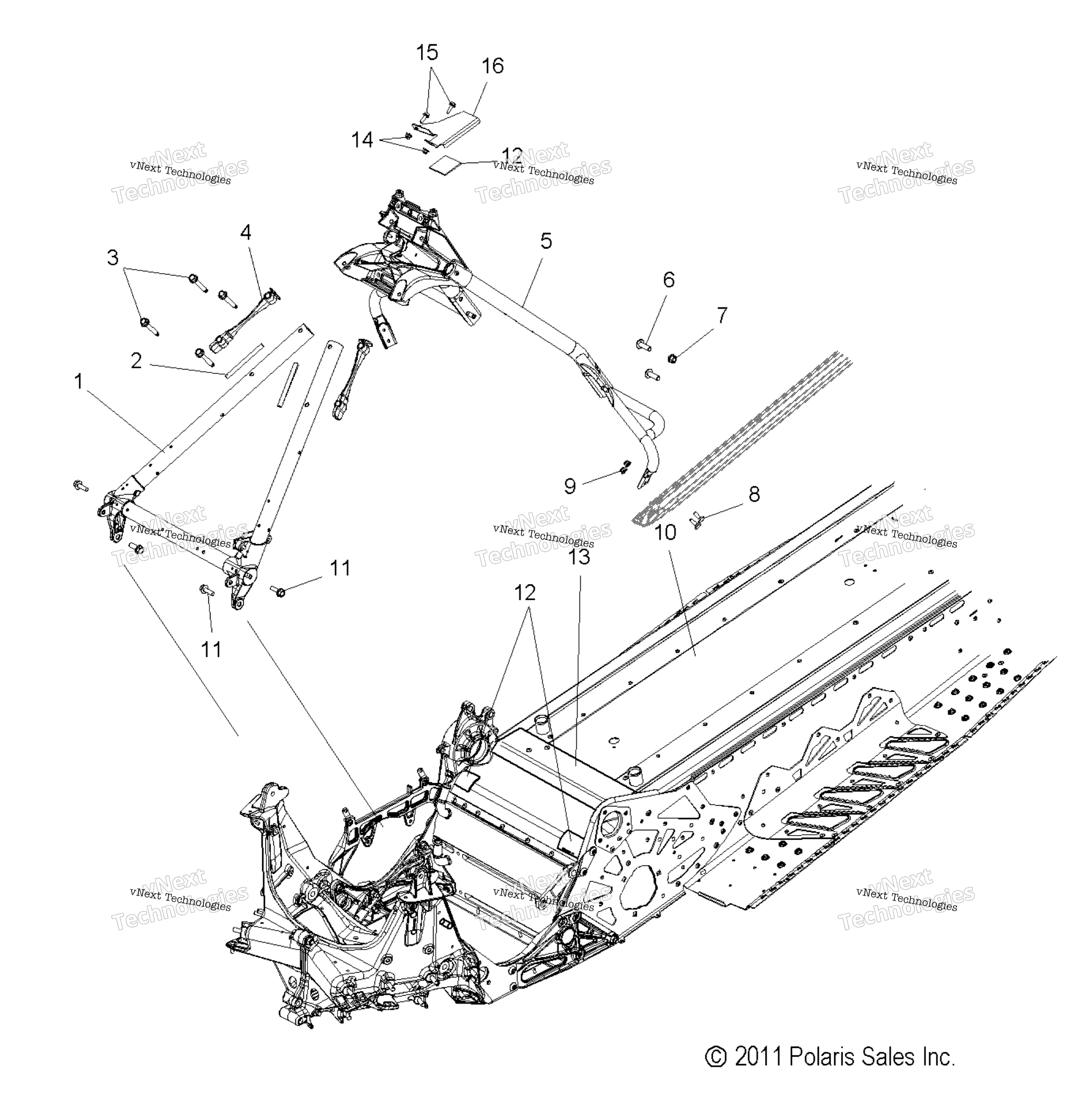 Chassis, Chassis Asm. & Over Structure All опции