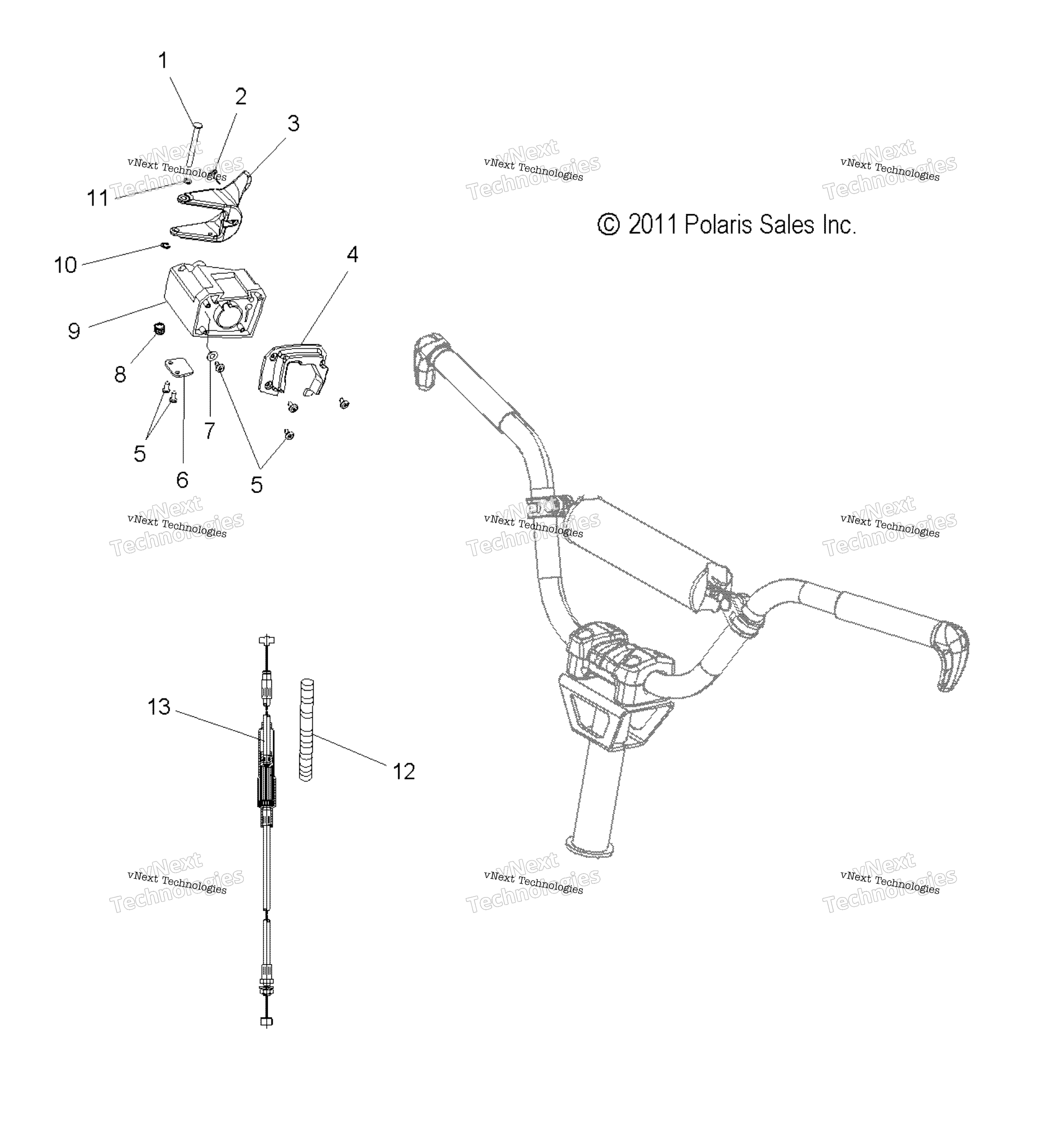 Engine, Throttle управление Asm. All Options