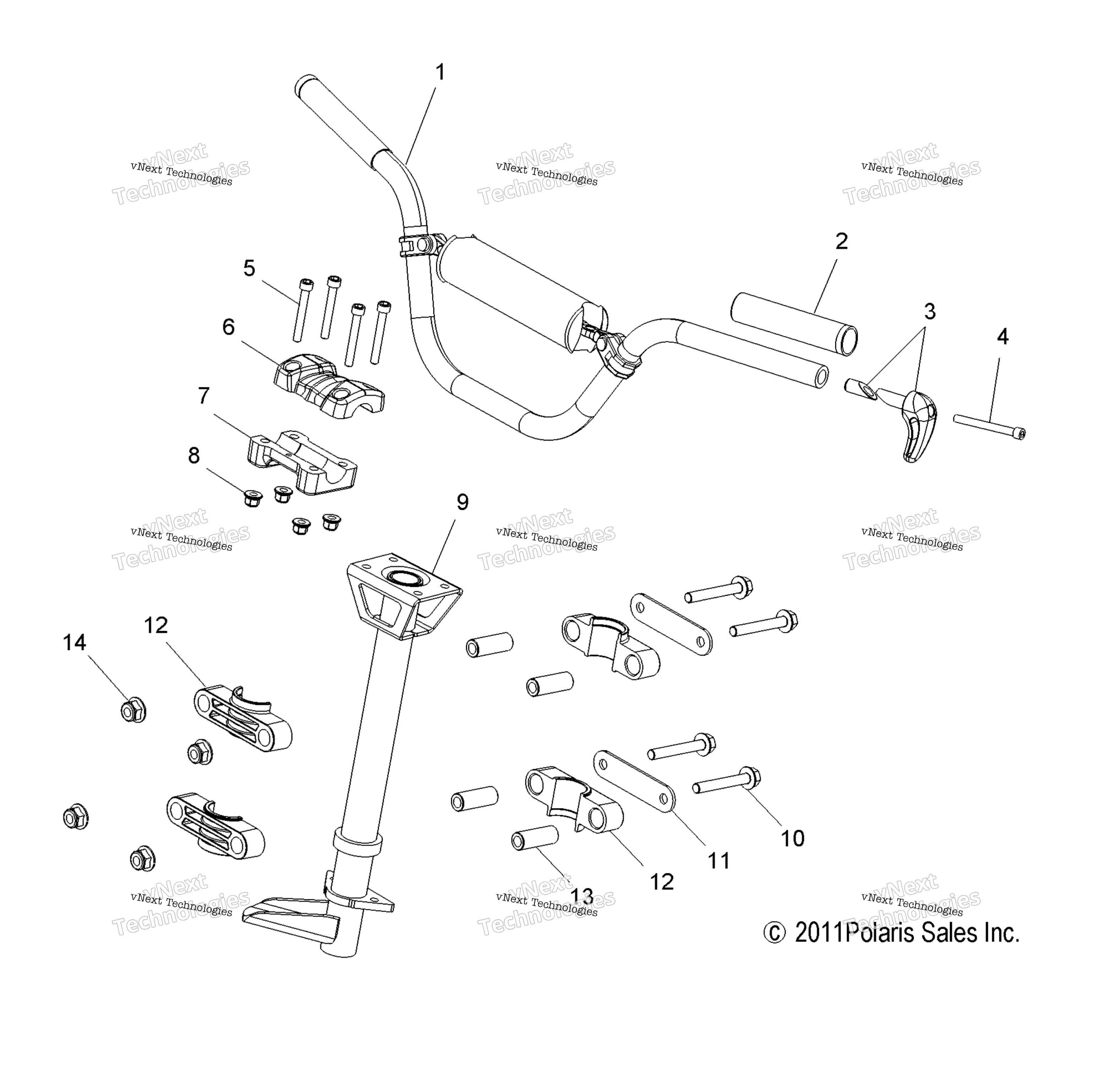Steering, руль крепление All Options