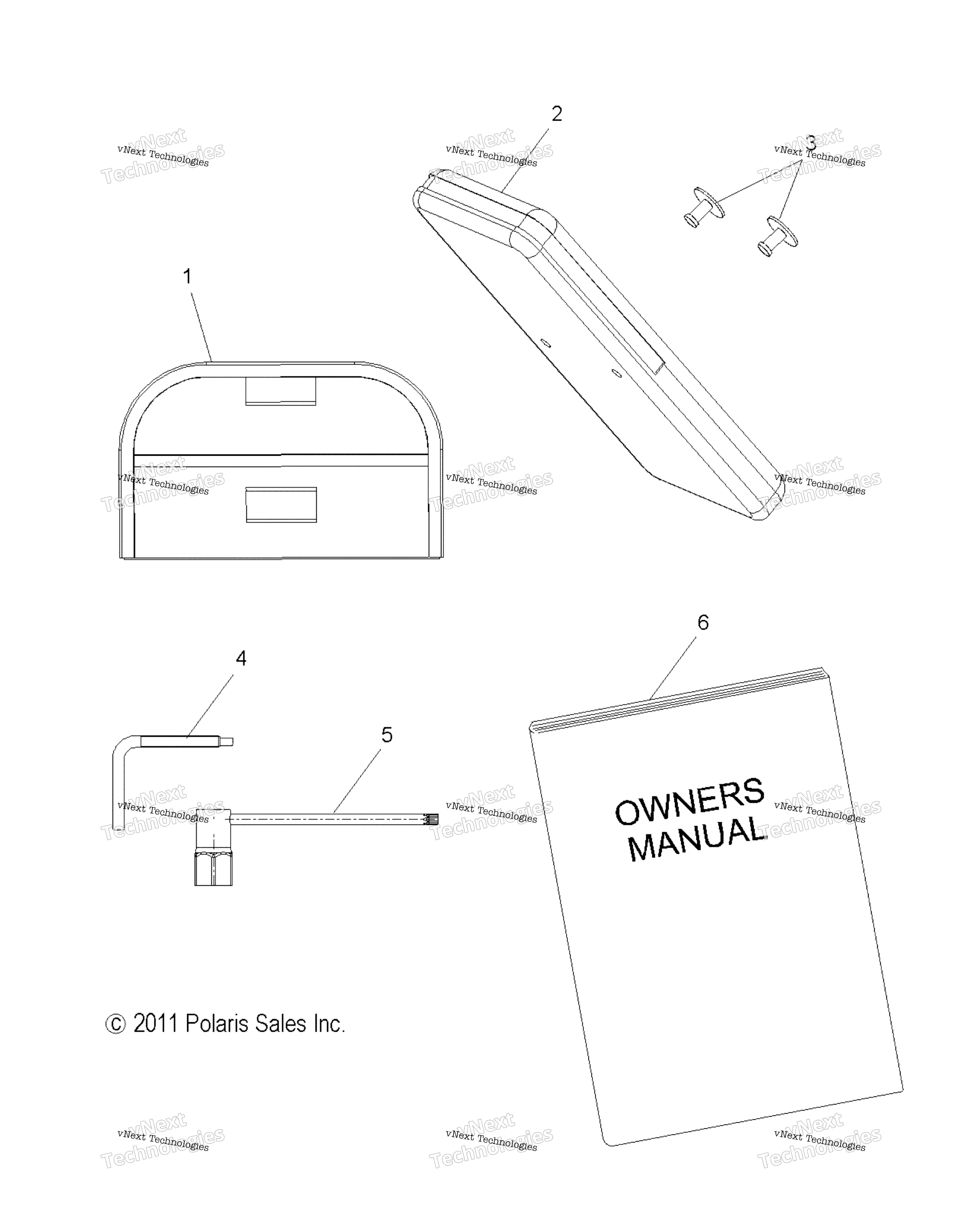 Tools, инструмент комплект & Owners Manual All Options