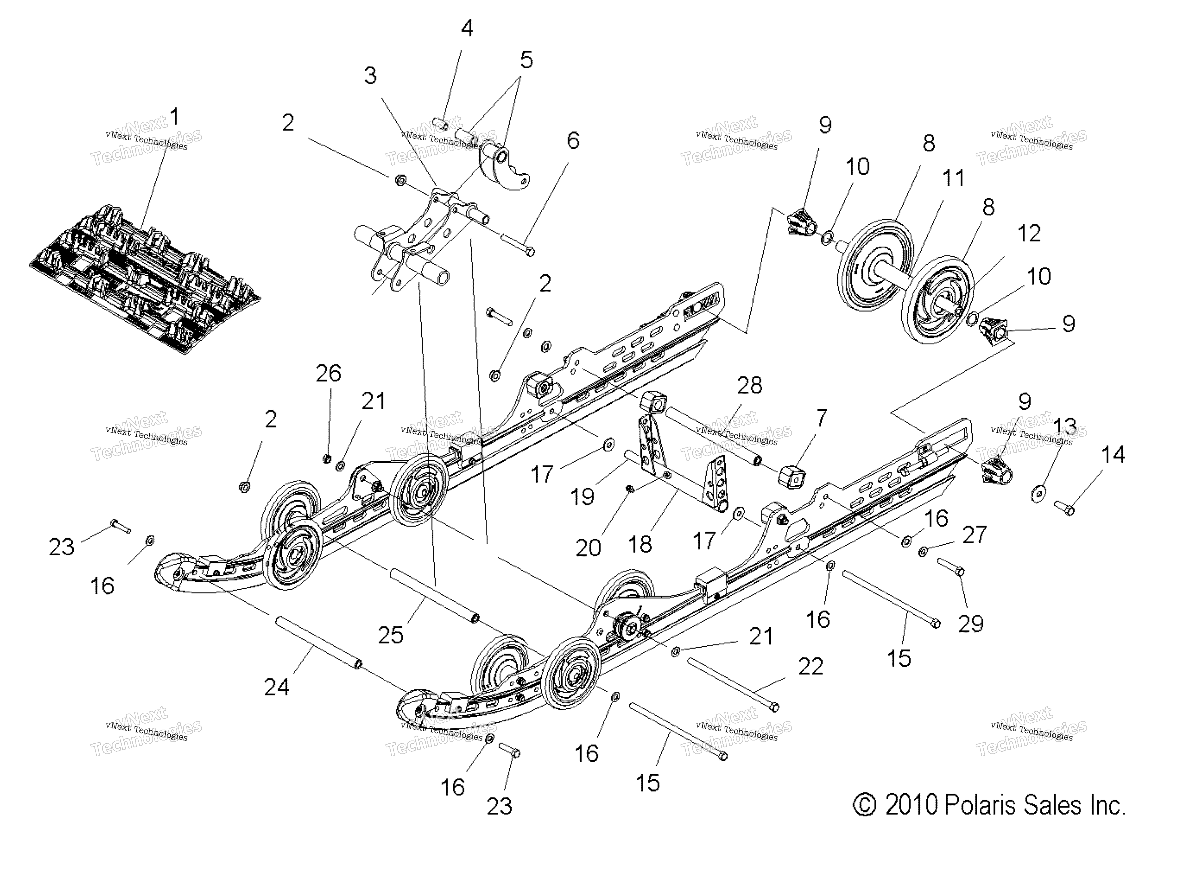 Suspension, Rear, U.S. S12pr5bsa / Bsl