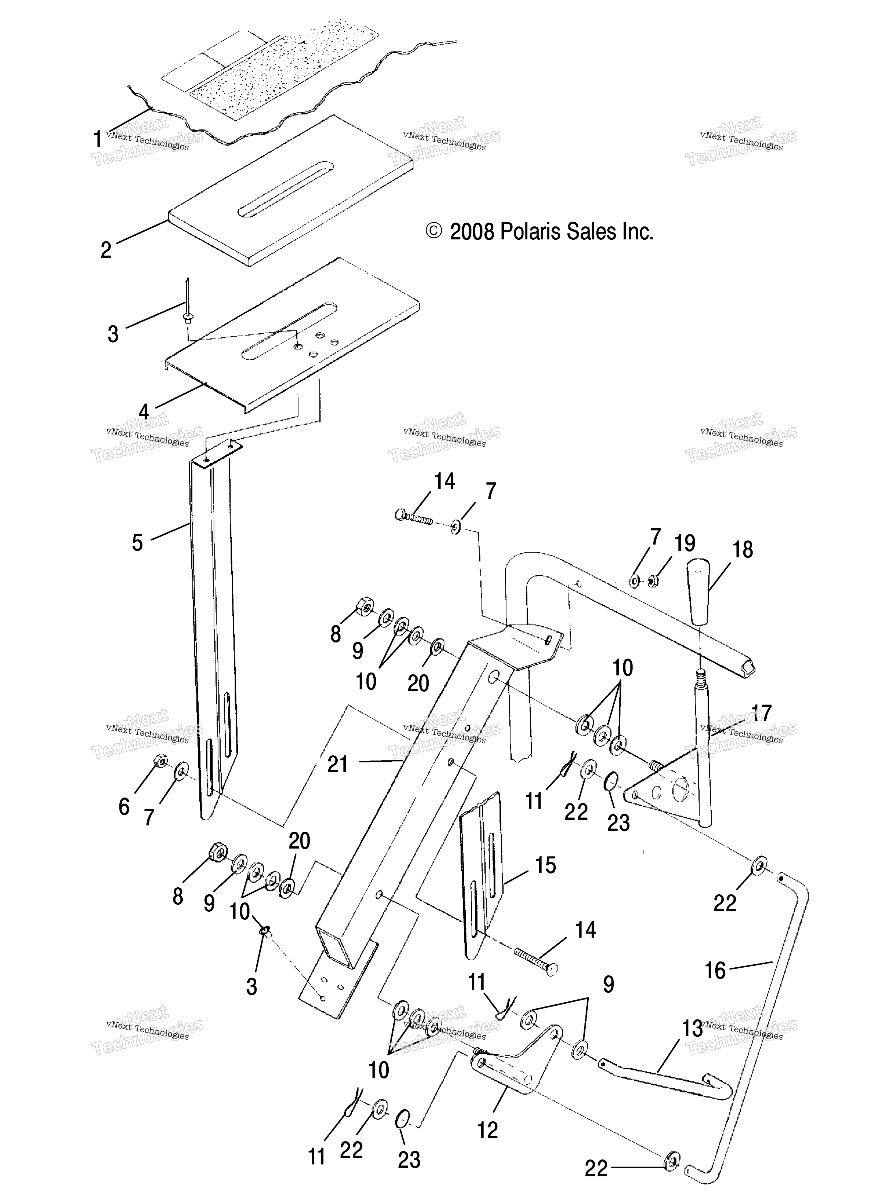Привод Train, Shift Linkage