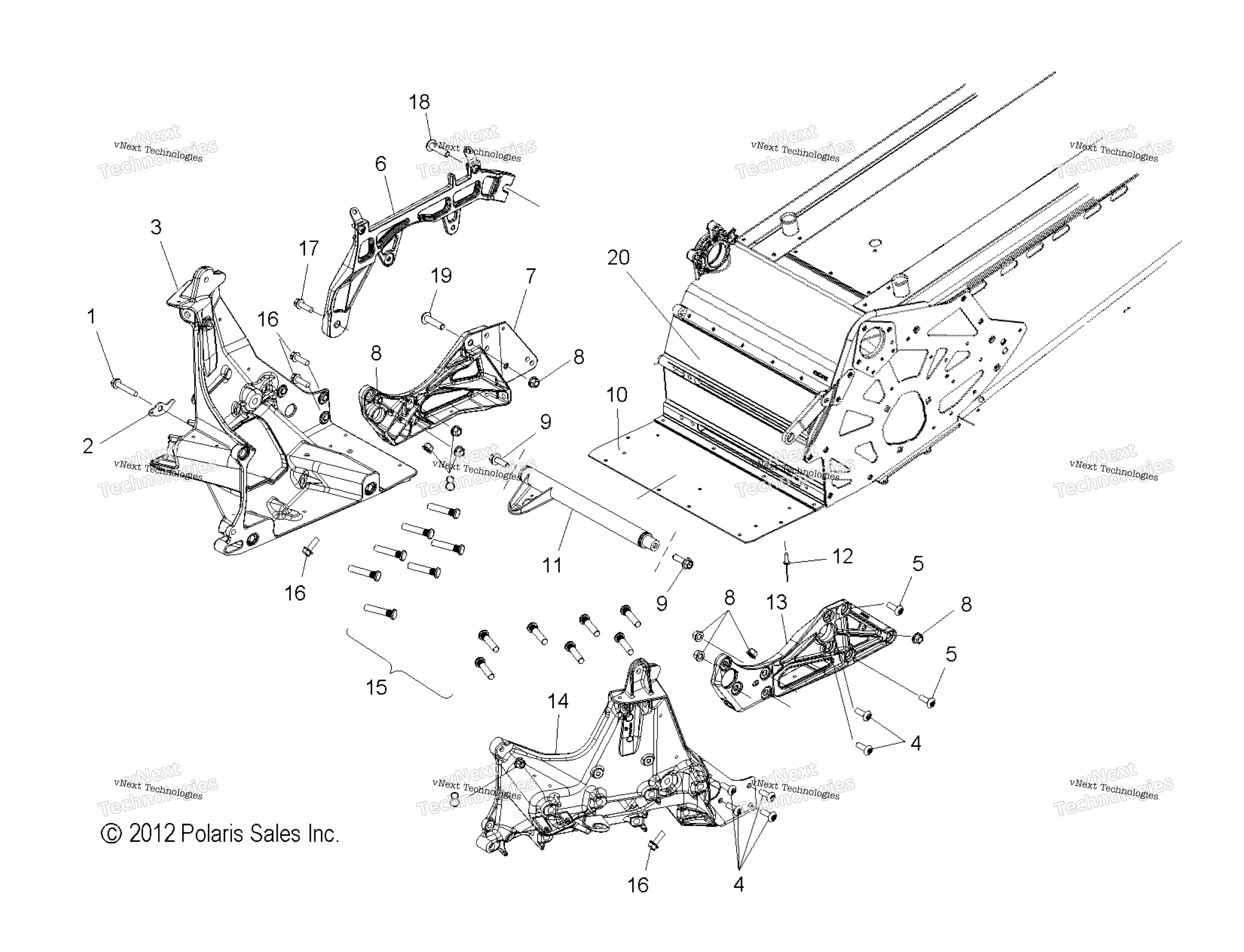 Chassis, Bulkhead узел