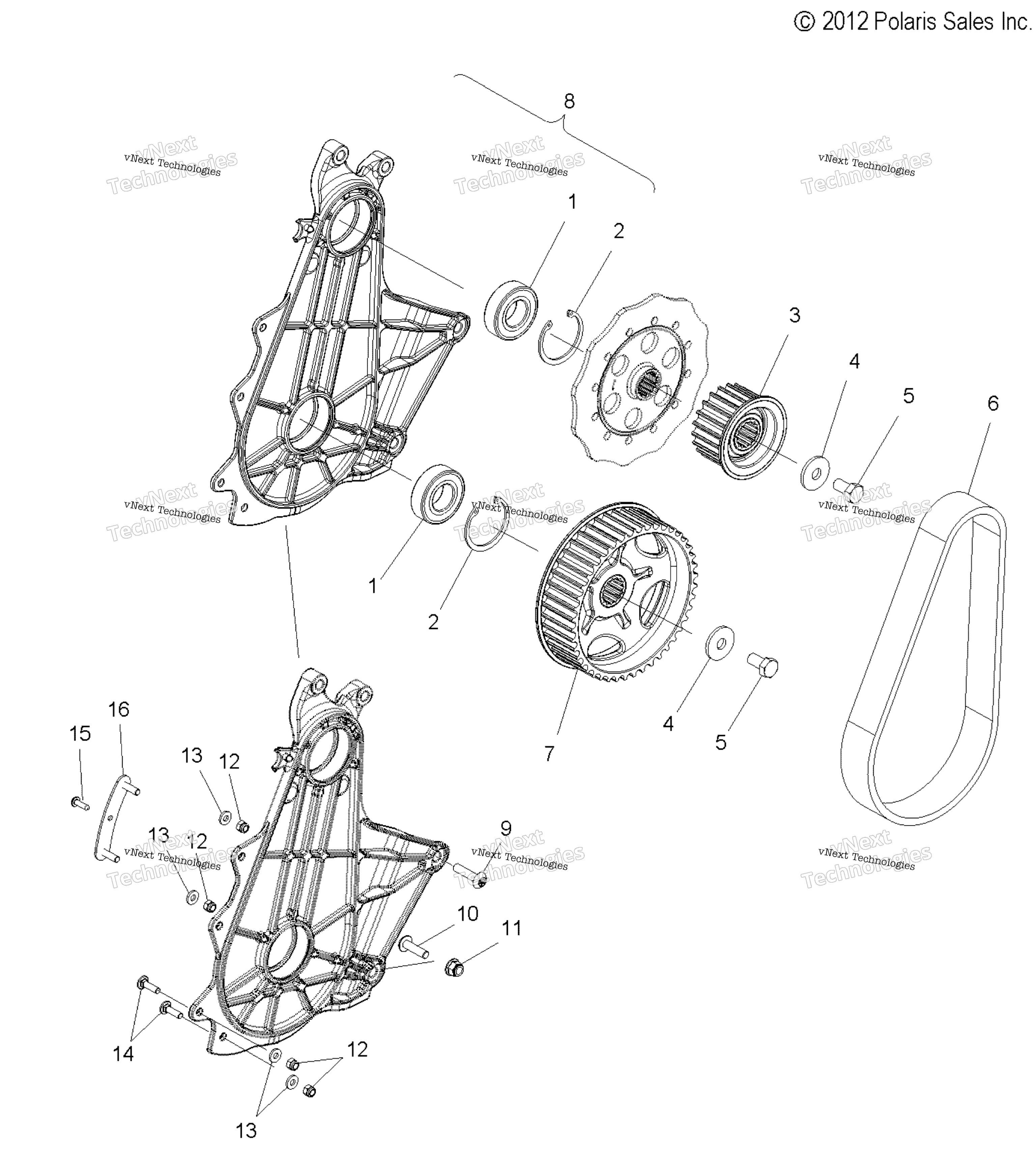 Привод Train, Quickdrive Belt System