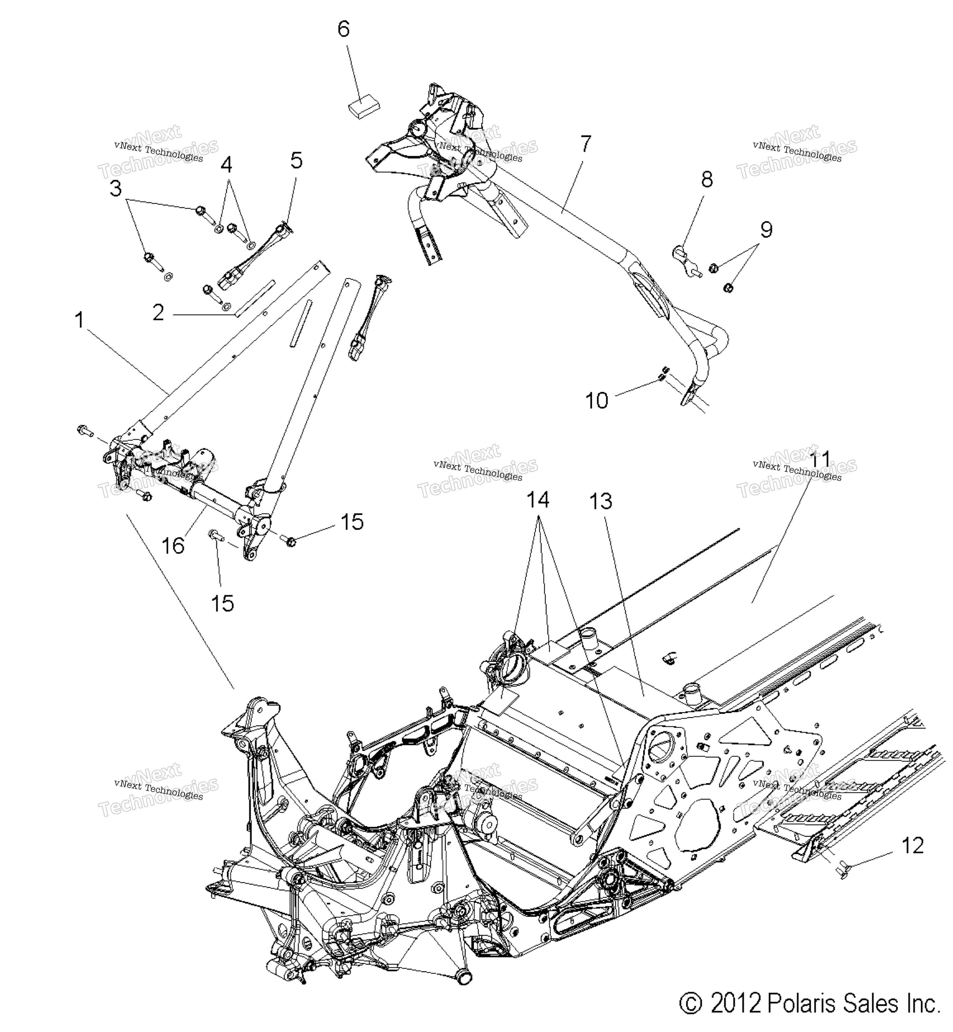 Chassis, Chassis Asm. & Over Structure All опции