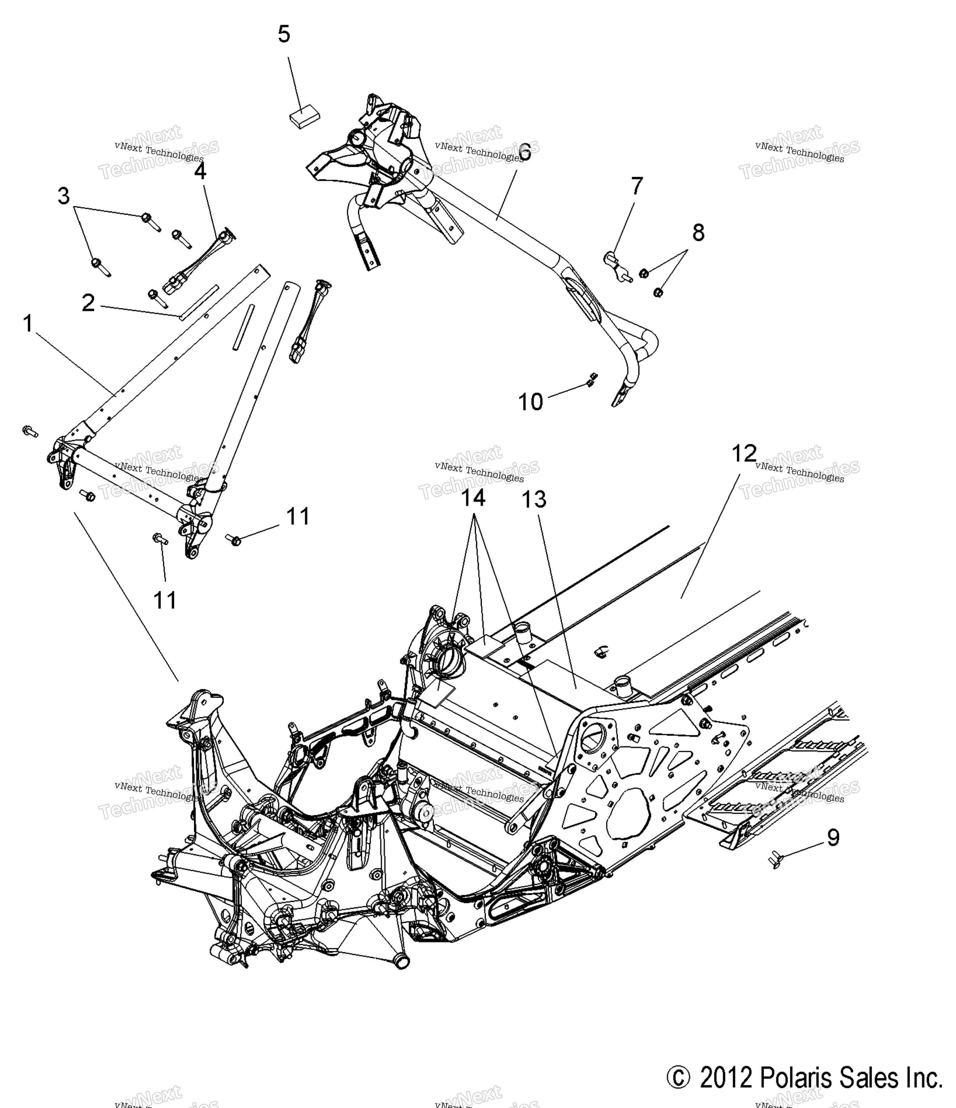 Chassis, Chassis узел & Over Structure