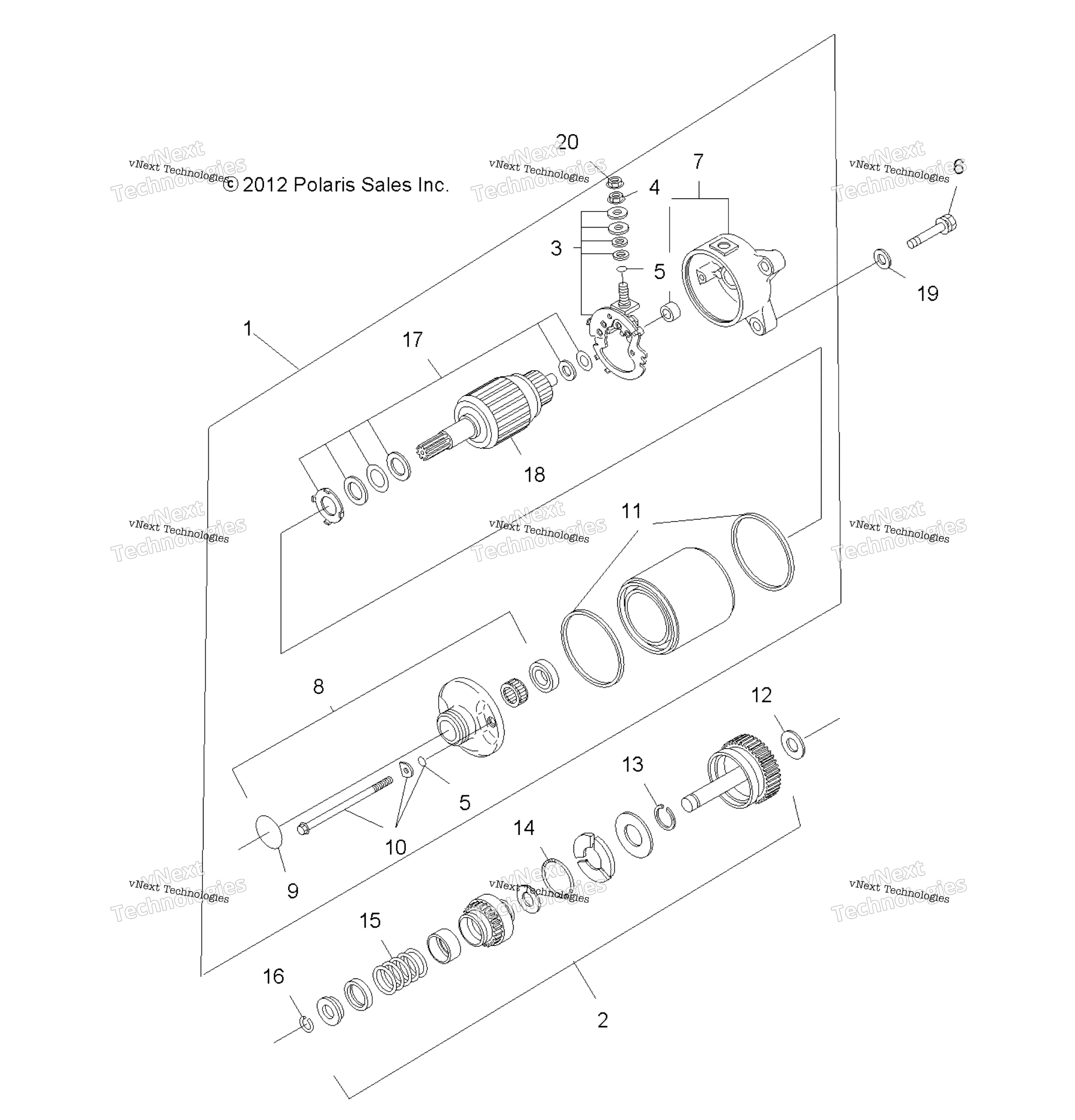 Engine, Starting система