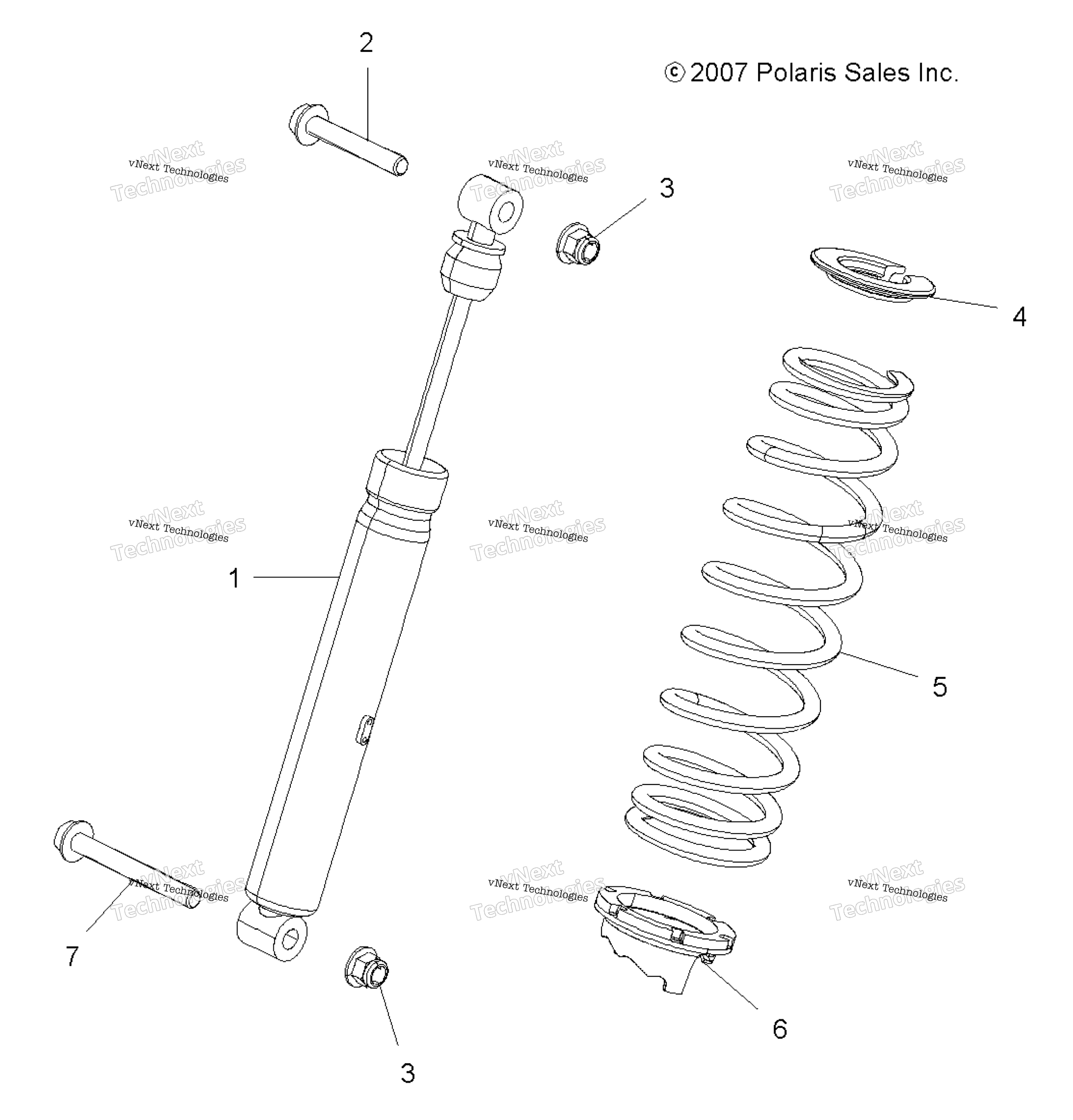 Suspension, Shock, задний A14gh85ad
