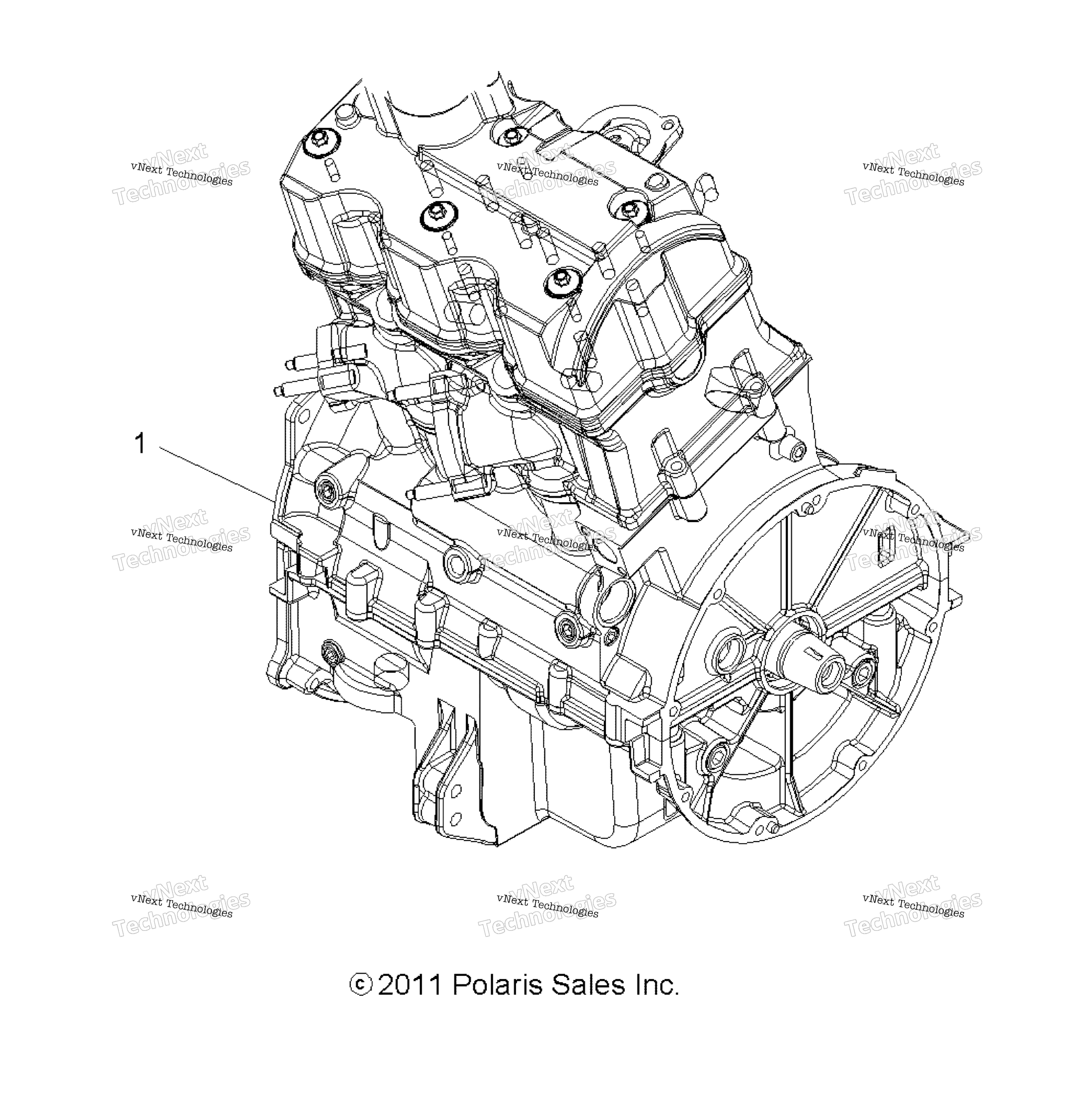 двигатель Short Block