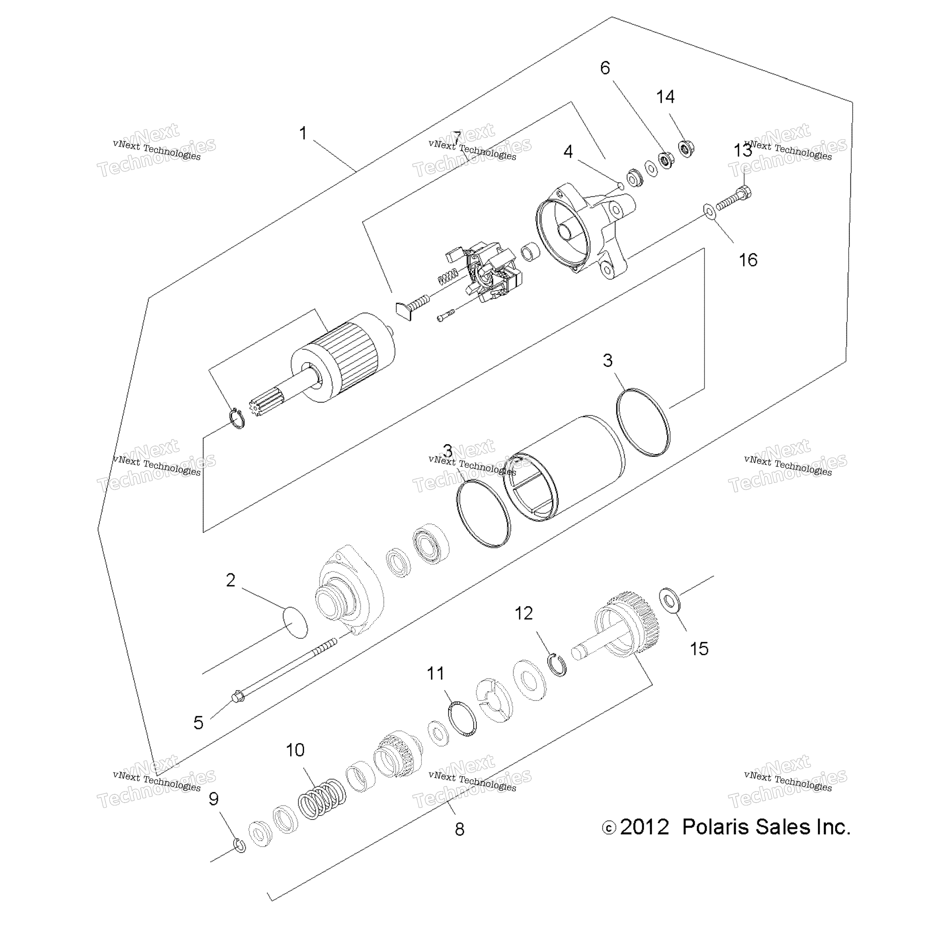 Engine, Starting система