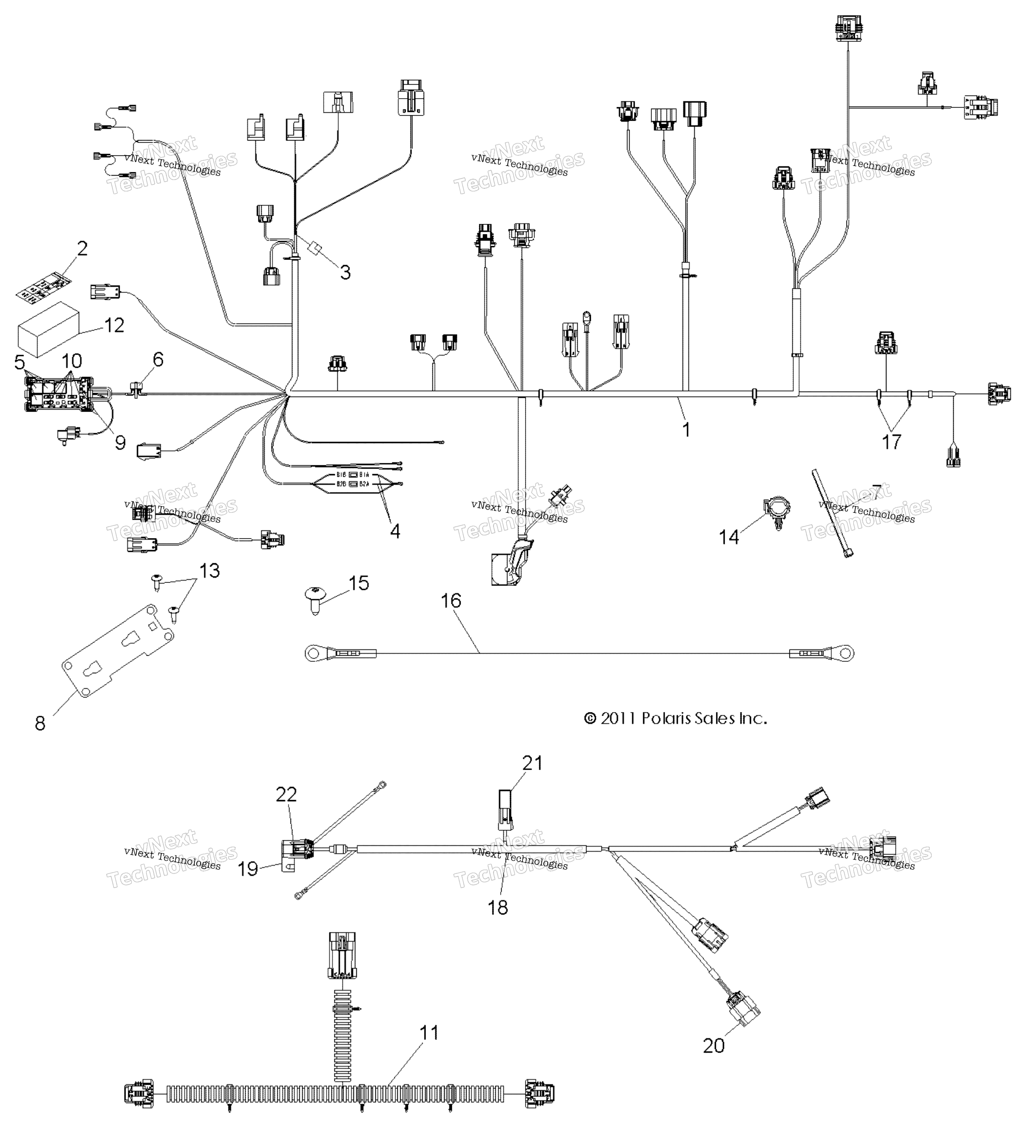 Electrical, провод Harnesses All Options