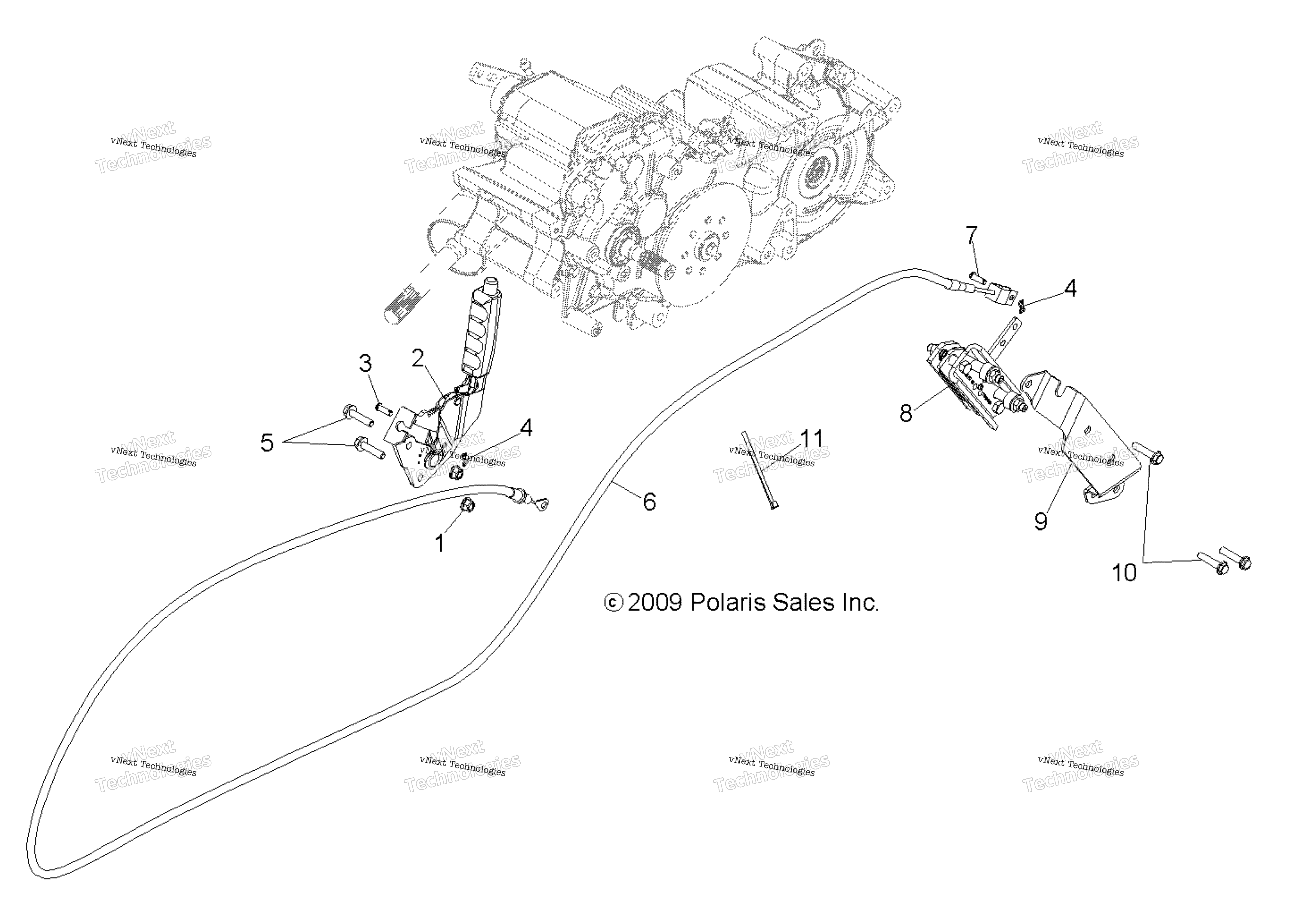Brakes, Park тормоз Asm
