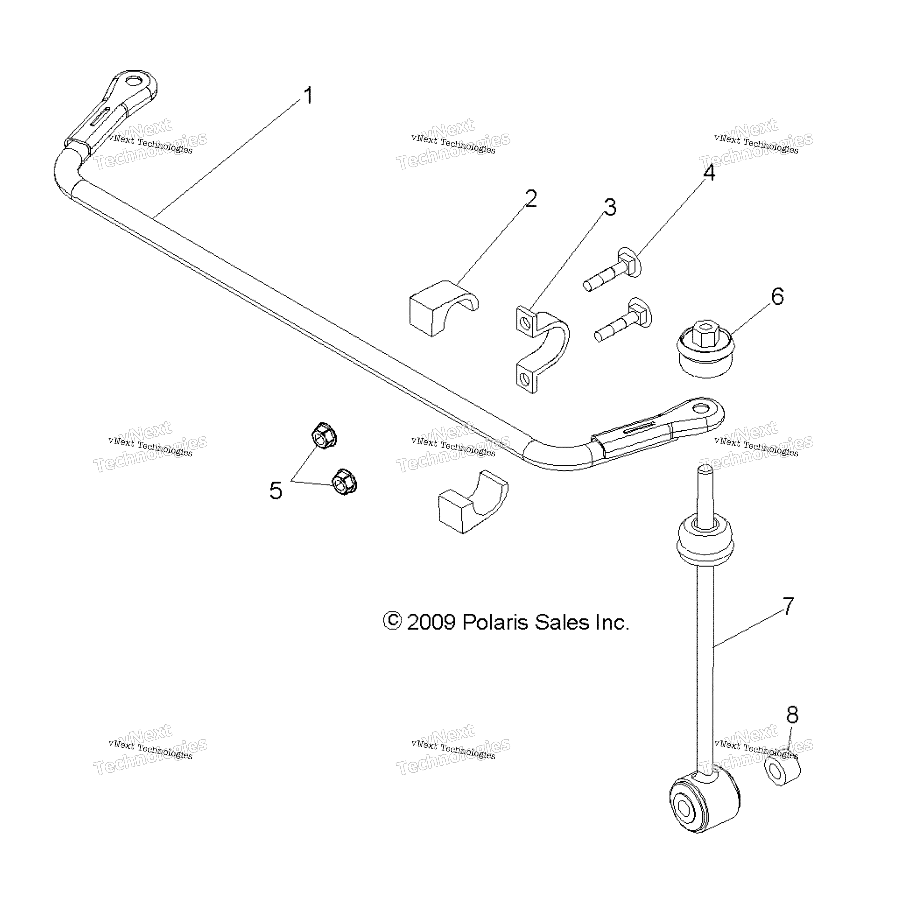 Подвеска, задняя Stabilizer Bar
