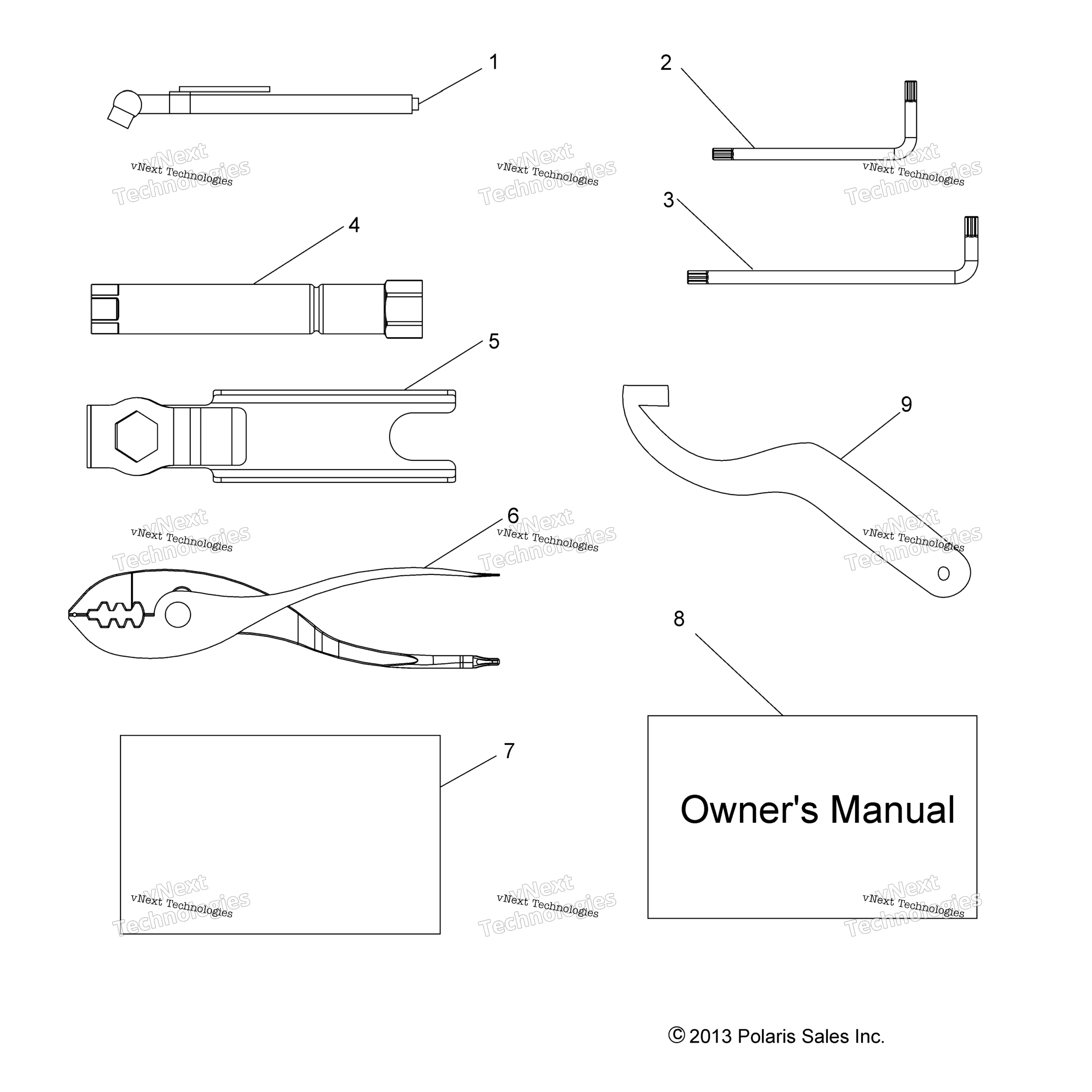 References, инструмент комплект & Owners Manual