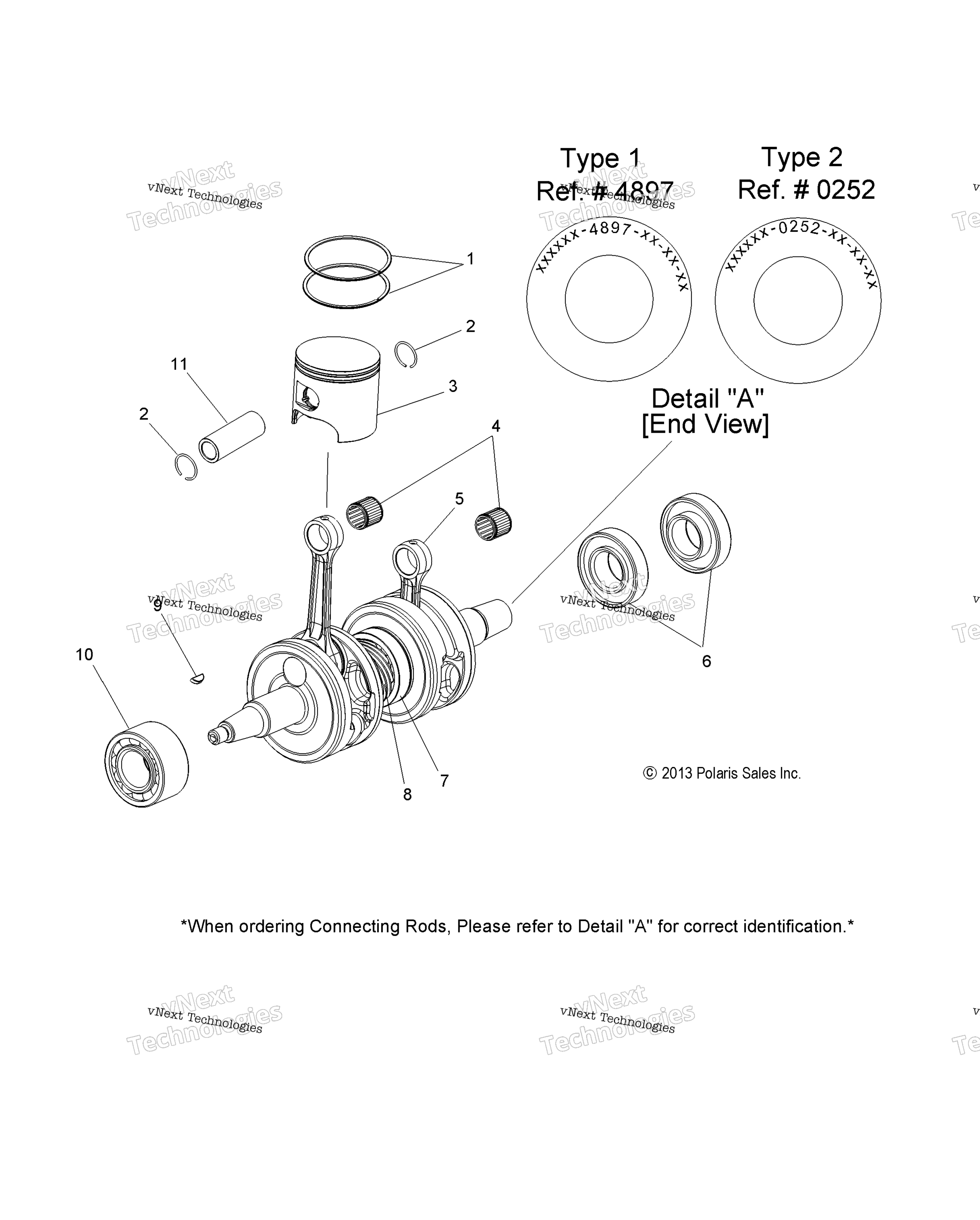 Engine, поршень & коленвал