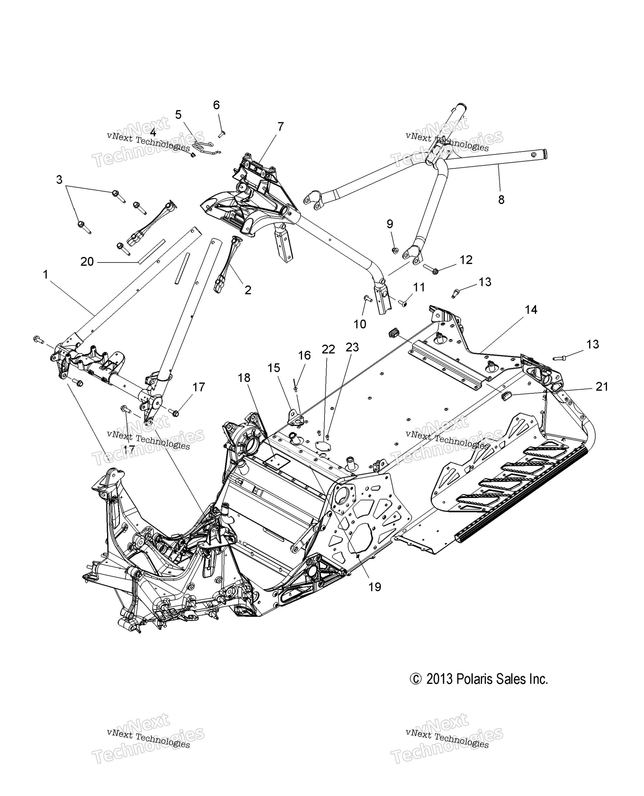 Chassis, Chassis узел & Over Structure