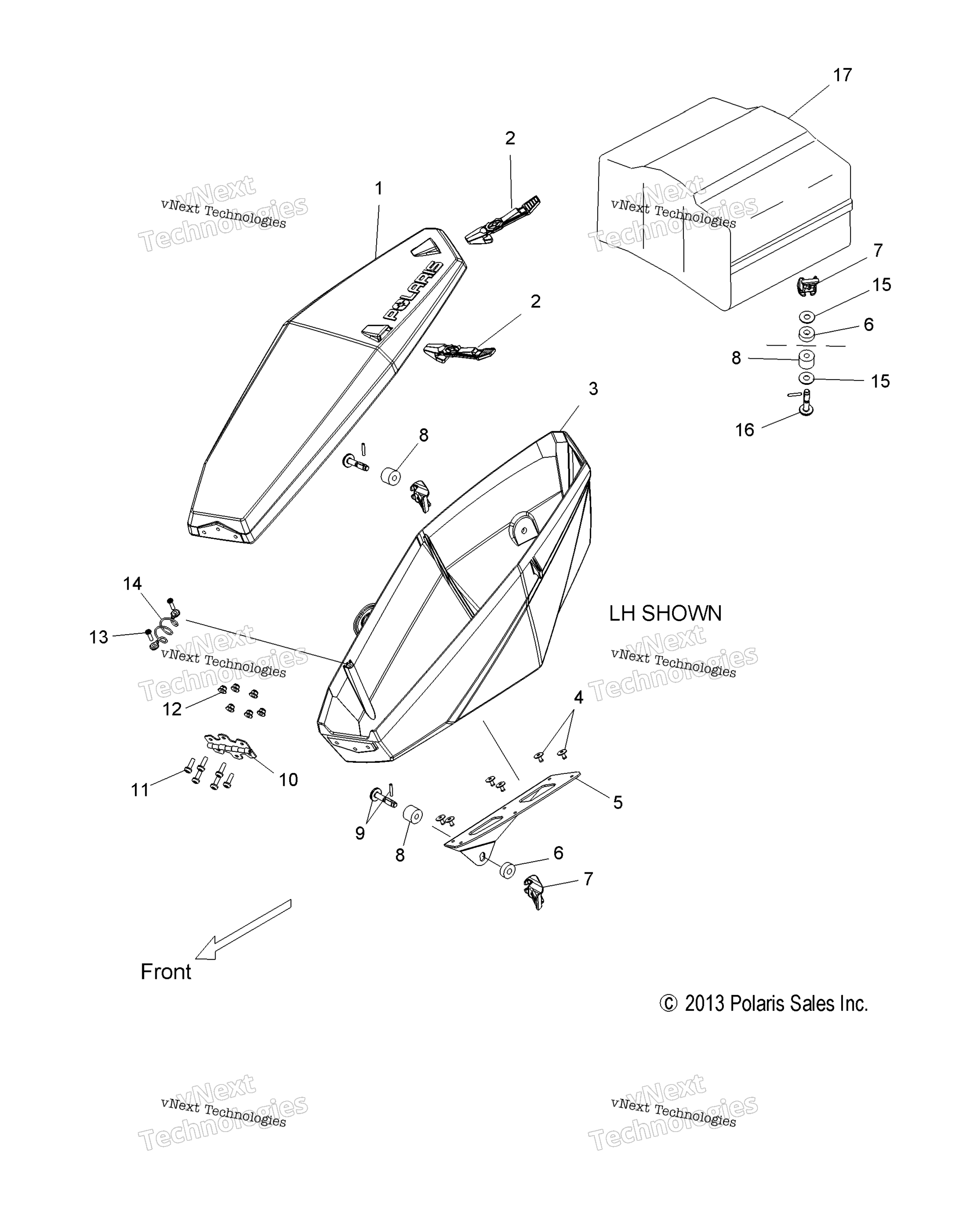 Body, Saddlebag, Le All опции