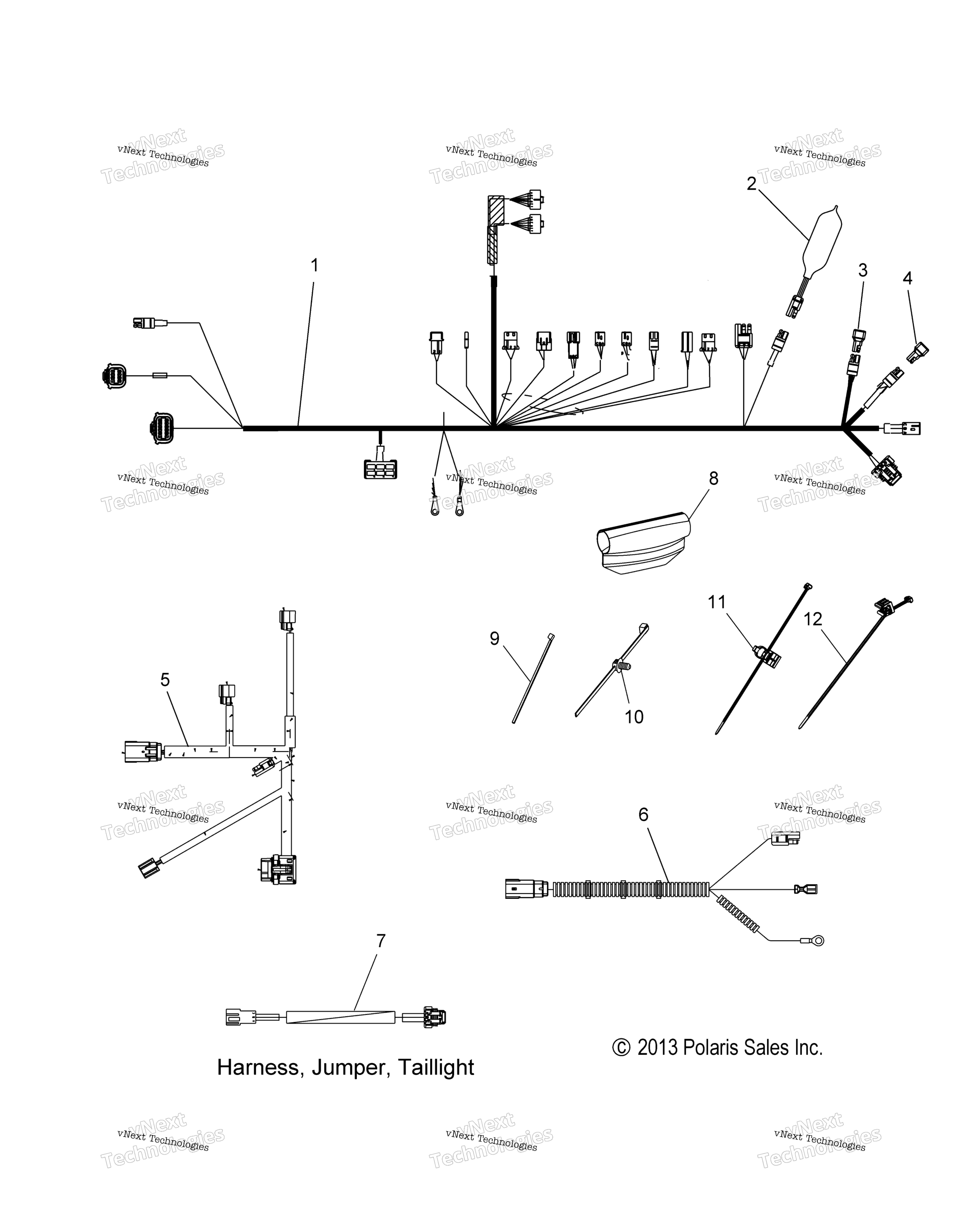 электрооборудование Wiring Harnesses