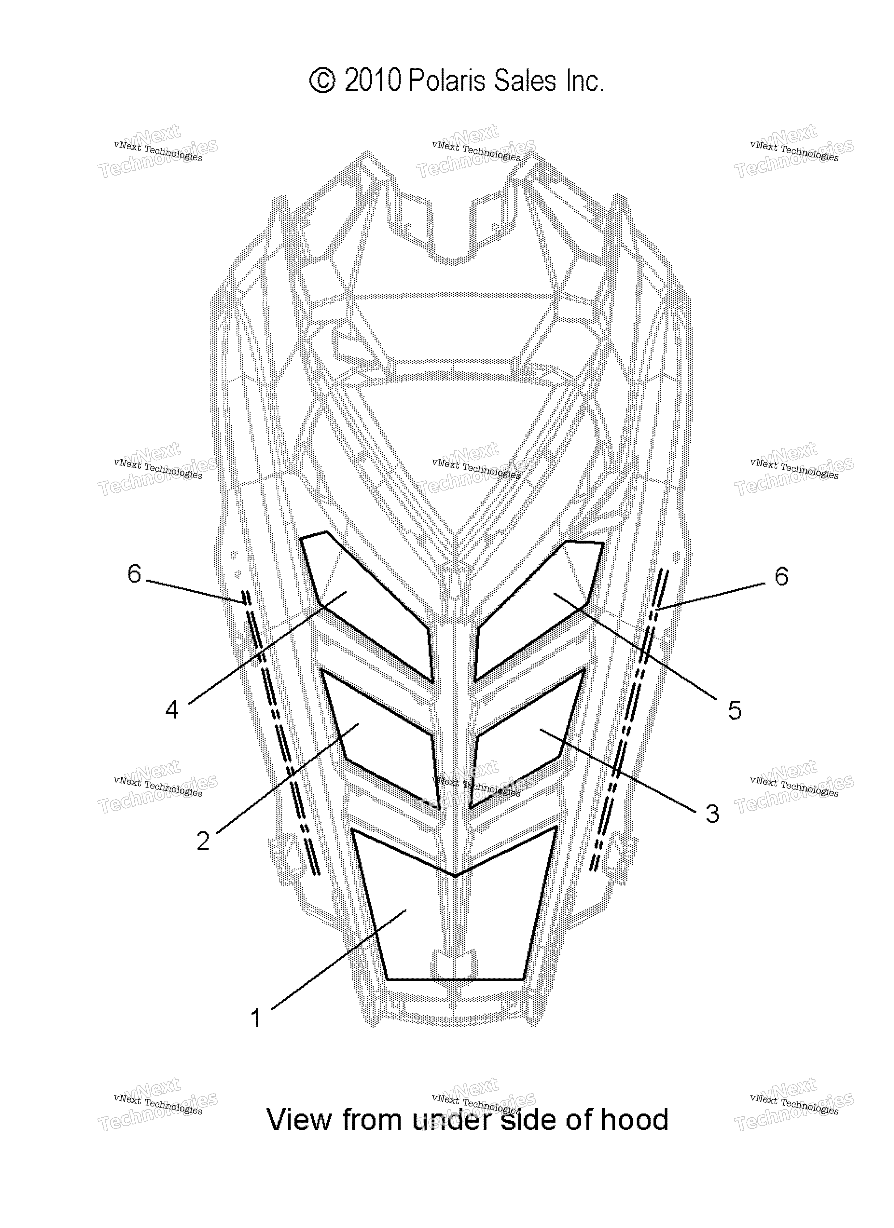 Body, Hood Foam / Fiber