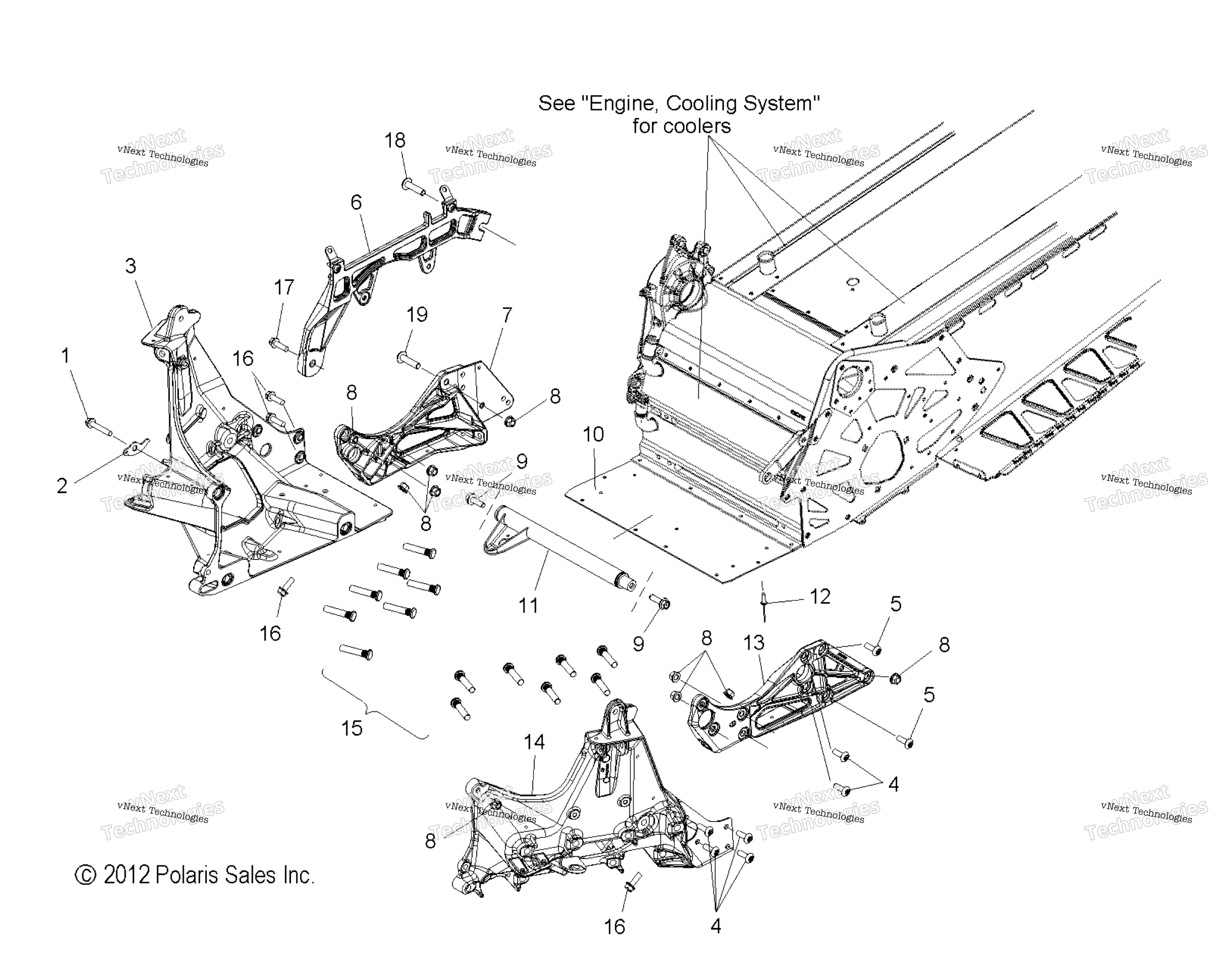 Chassis, Bulkhead узел