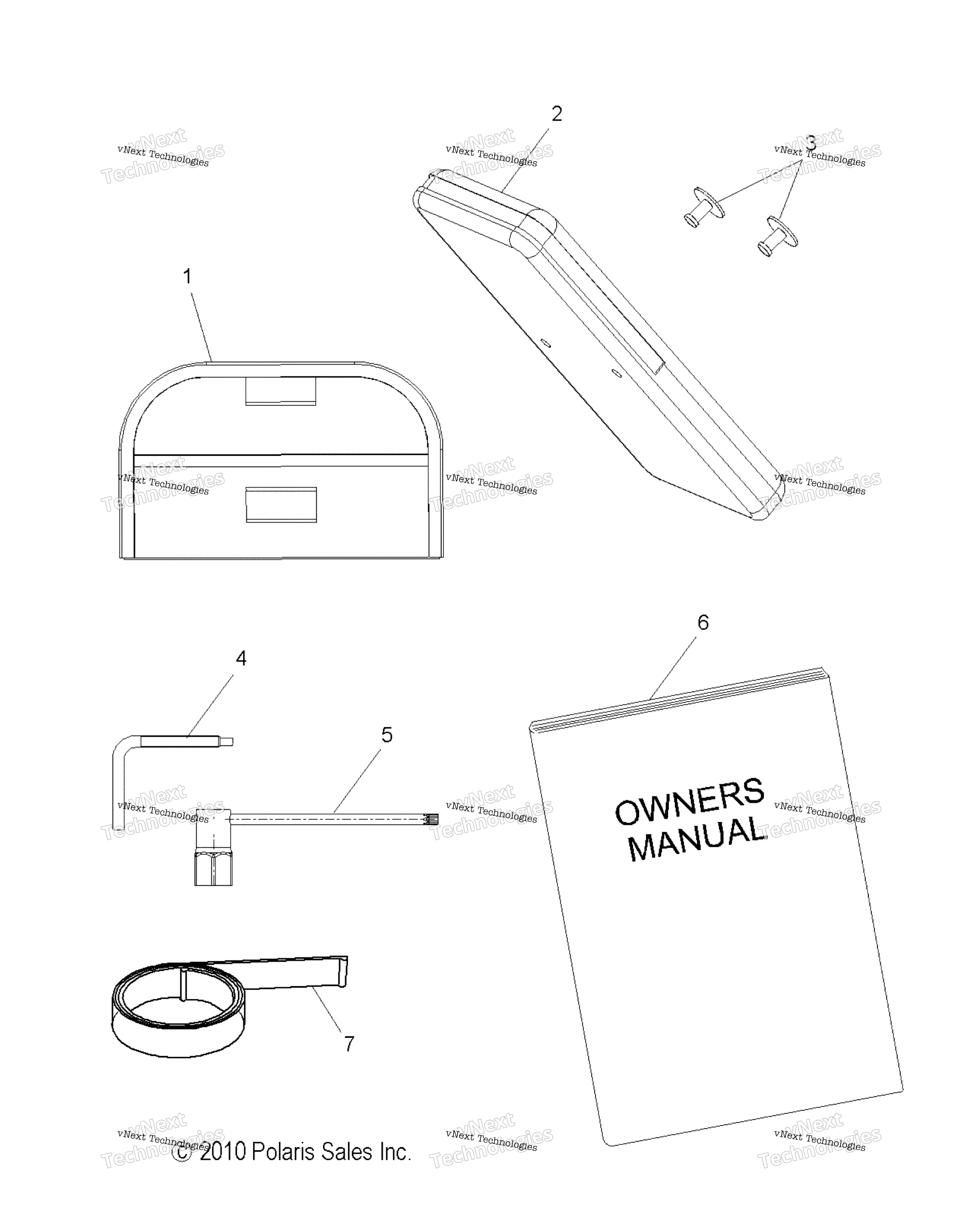 Tools, инструмент комплект & Owners Manual All Options