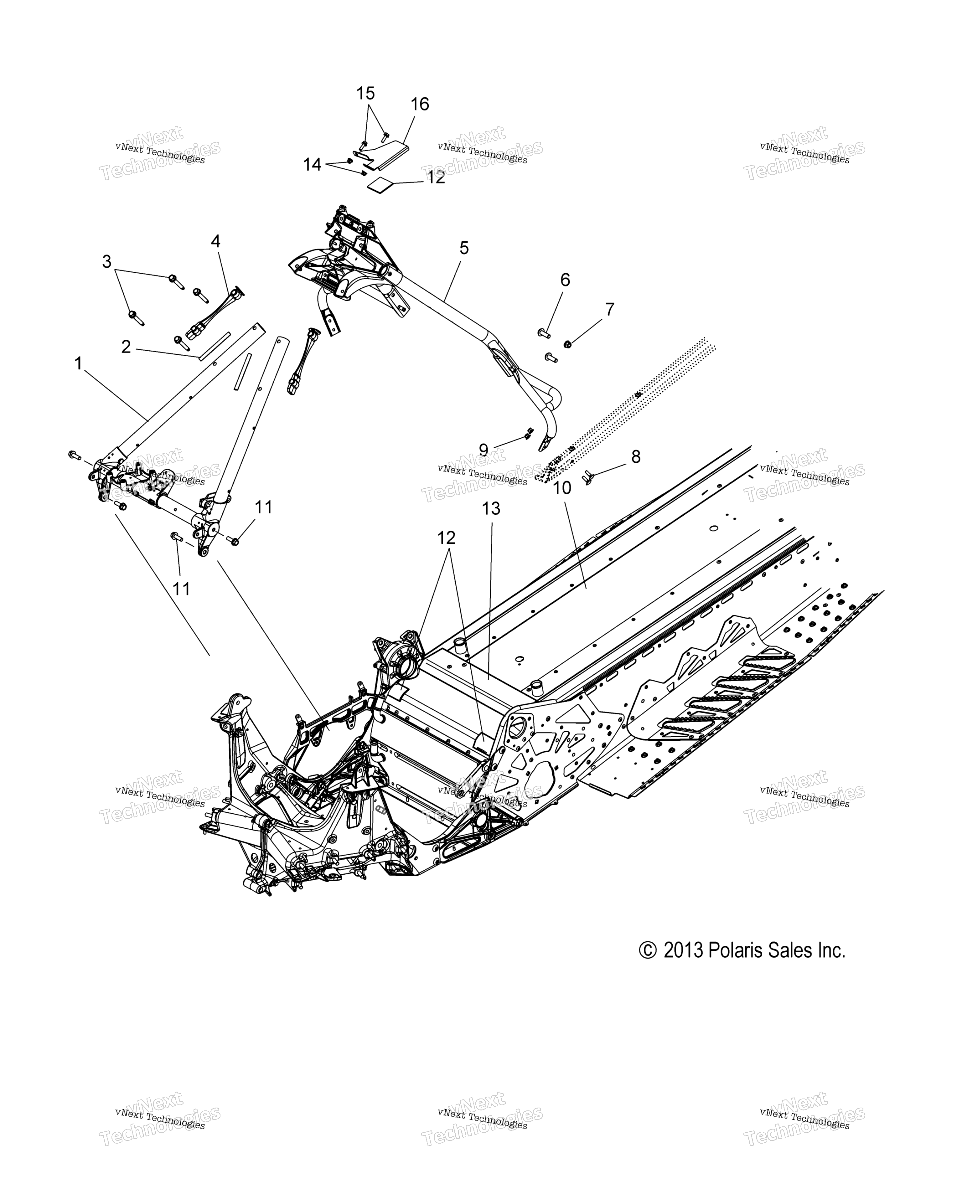 Chassis, Chassis Asm. & Over Structure All опции