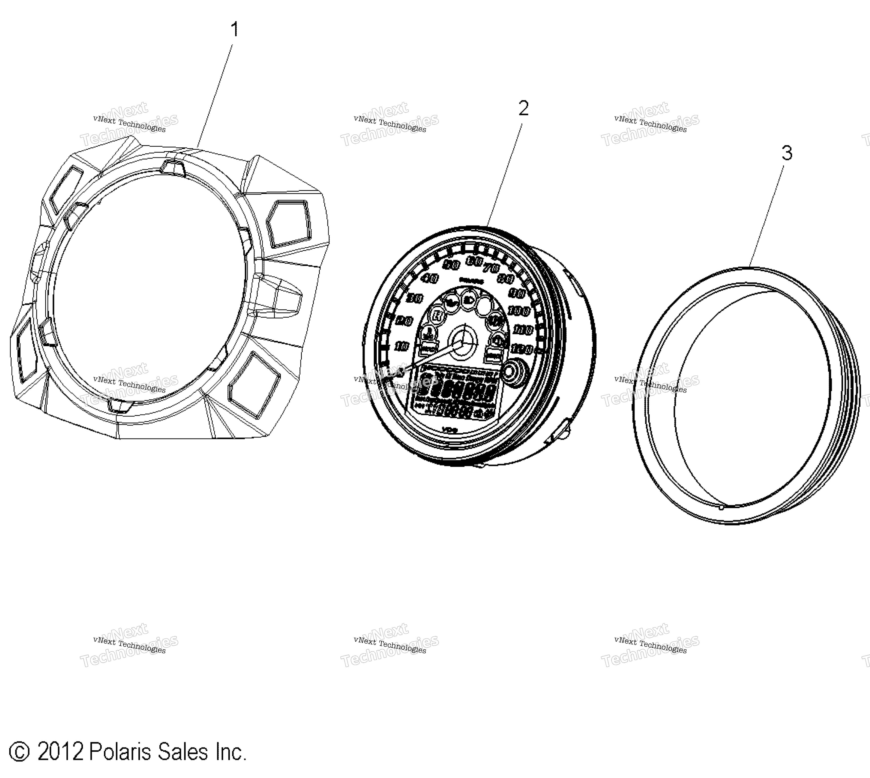 Electrical, Speedometer Asm. S14cp8 All опции