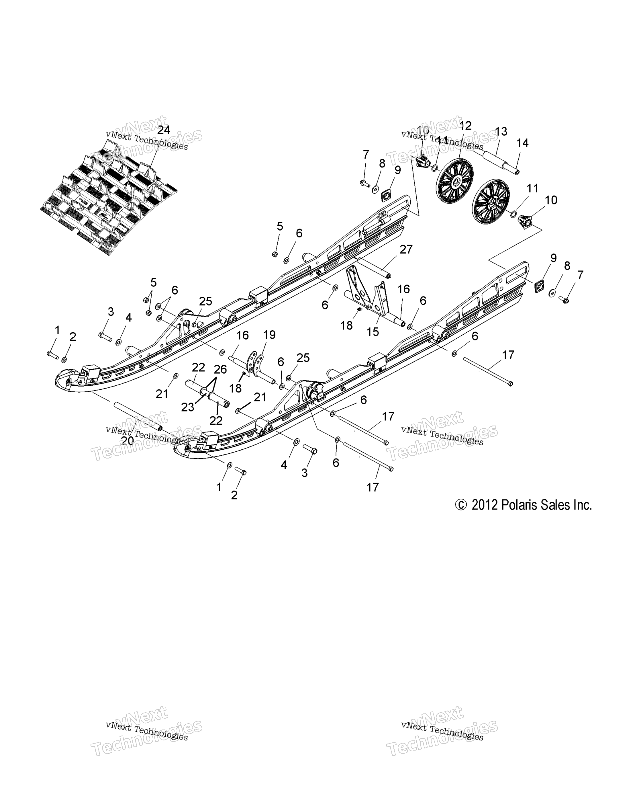 Подвеска, задняя & Track
