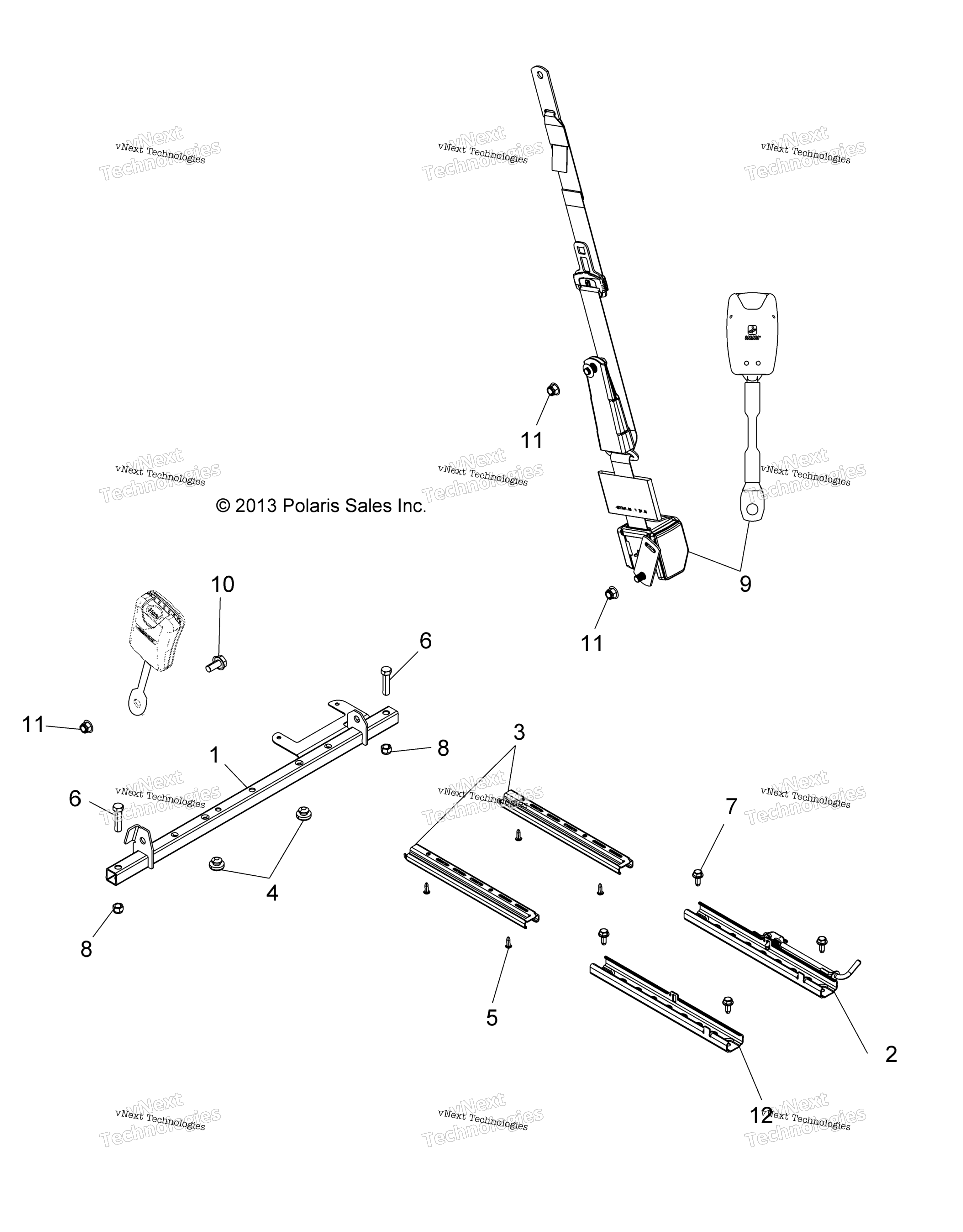Кузов, сиденье Mounting And Belt
